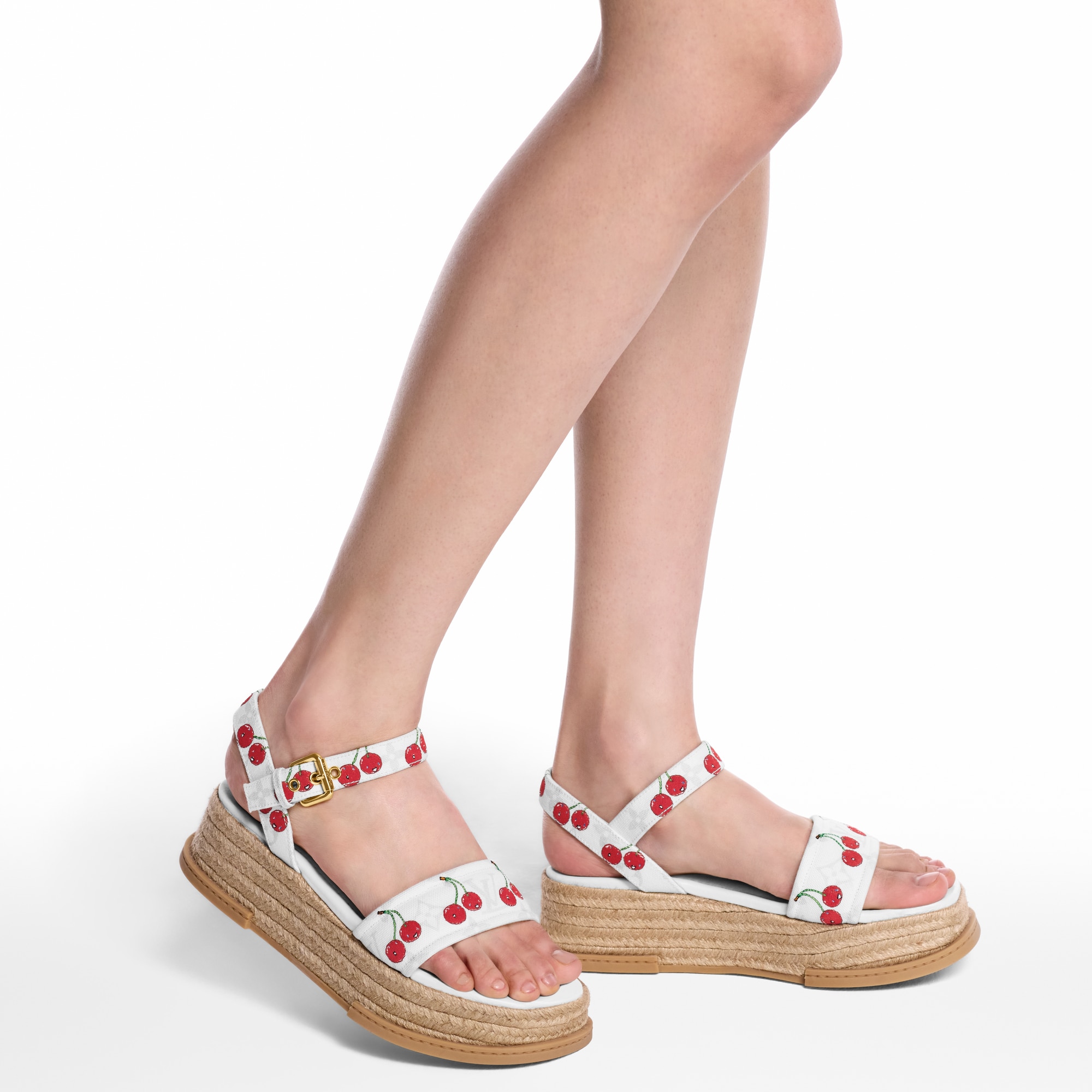 Sandalia con plataforma Maya LV x TM  Mujer Zapatos Sandalias y alpargatas | LOUIS VUITTON (Zoom de producto)