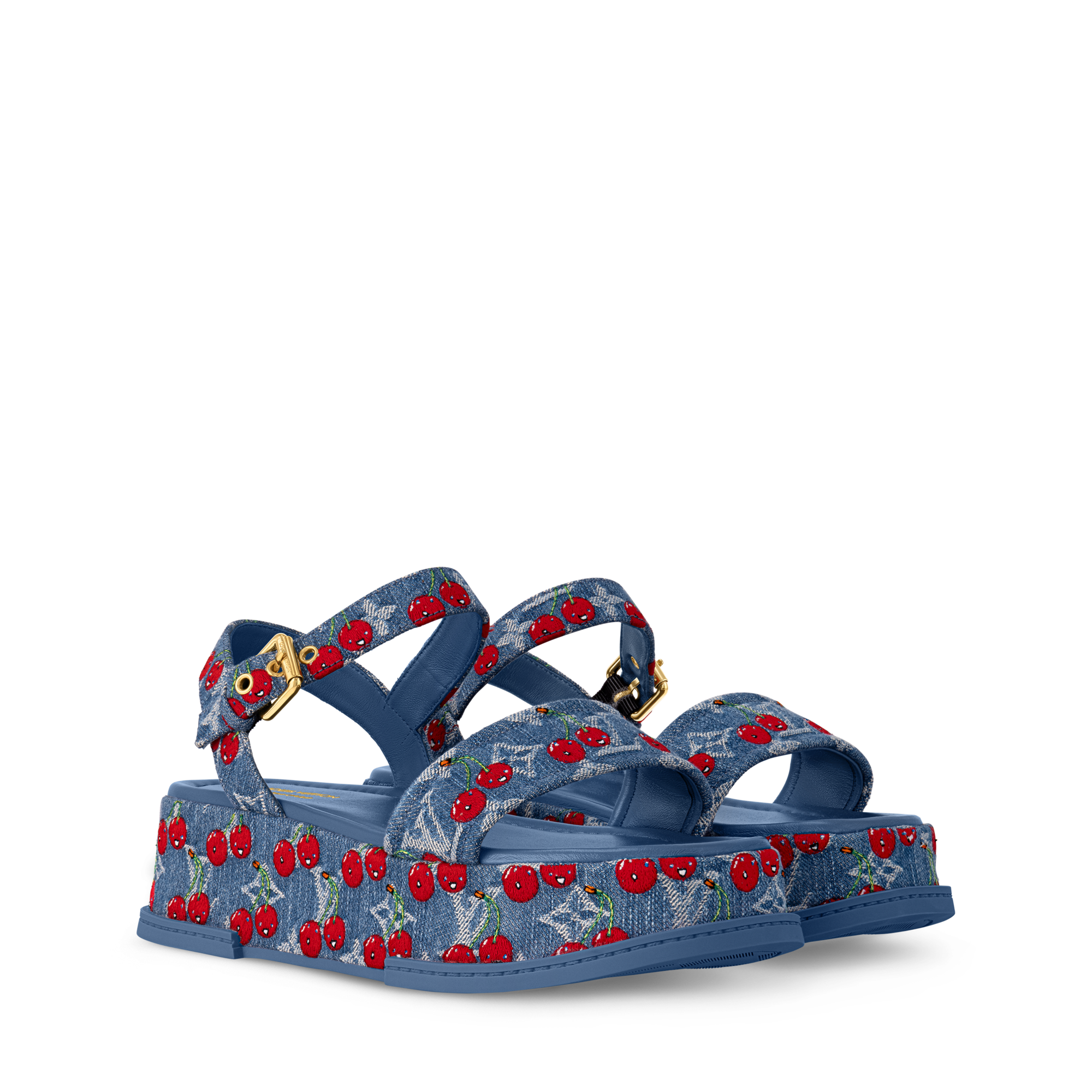 Sandalia con plataforma Maya LV x TM  in Mujer