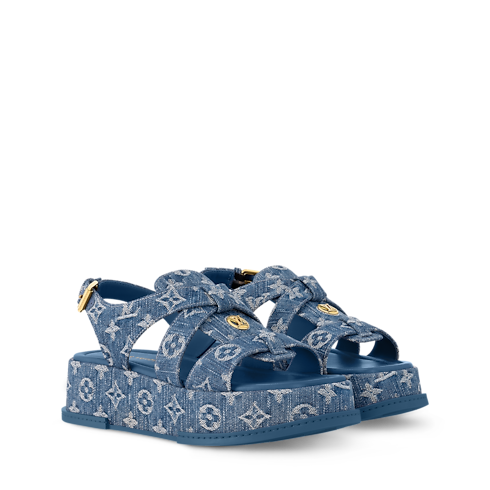 Sandalia Maya con plataforma Mujer Zapatos Sandalias y alpargatas | LOUIS VUITTON (Zoom de producto)