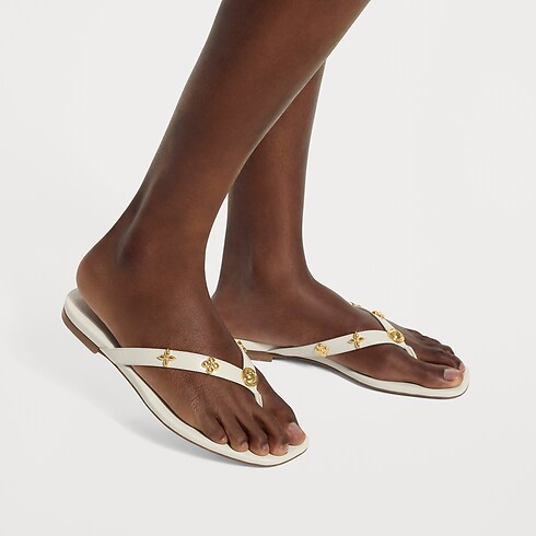 Sandalia plana Gaia Mujer Zapatos Mules | LOUIS VUITTON (Zoom de producto)