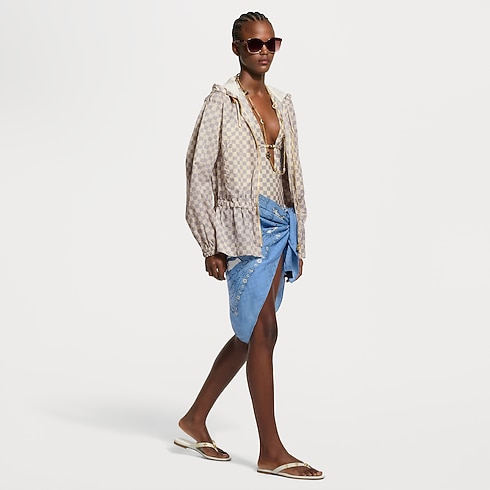 Sandalia plana Gaia Mujer Zapatos Mules | LOUIS VUITTON (Zoom de producto)