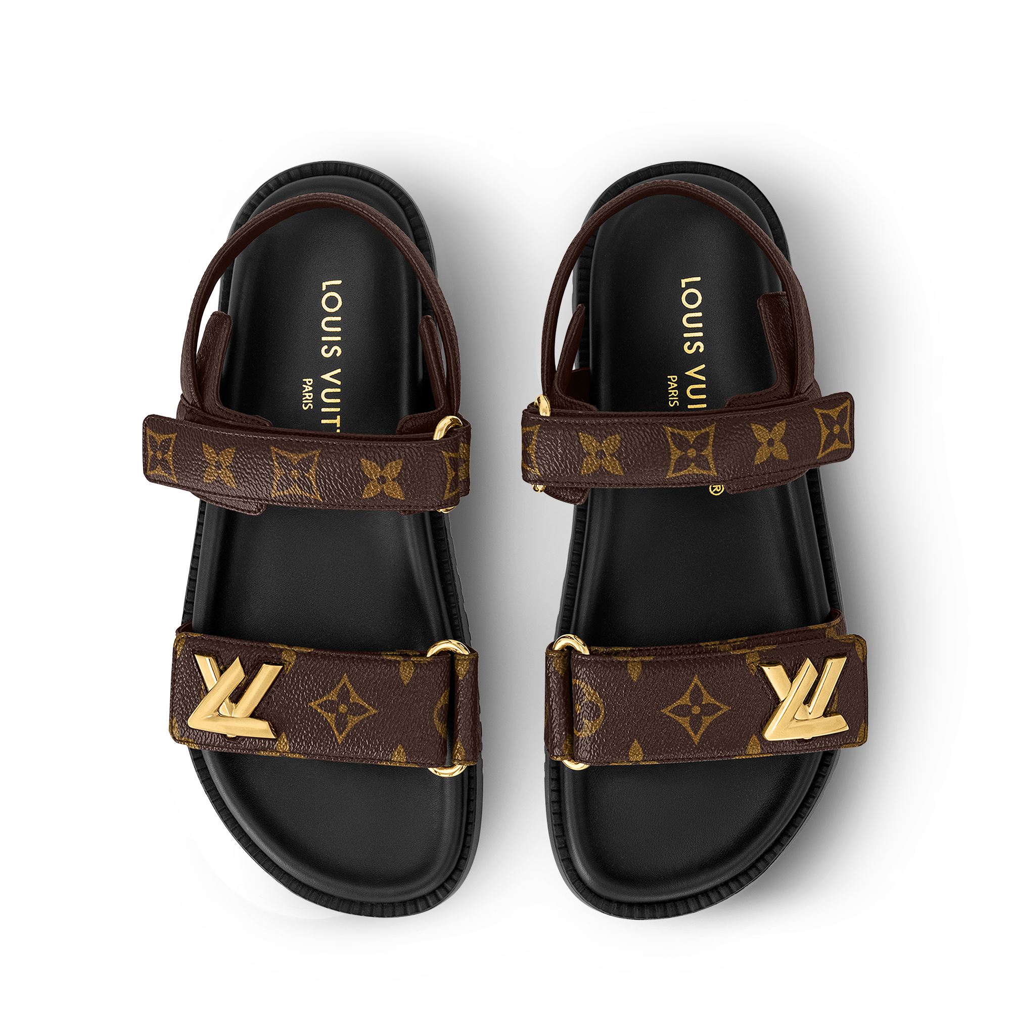 Sandalia plana LV Sunset Comfort  Mujer Zapatos Sandalias y alpargatas | LOUIS VUITTON (Zoom de producto)
