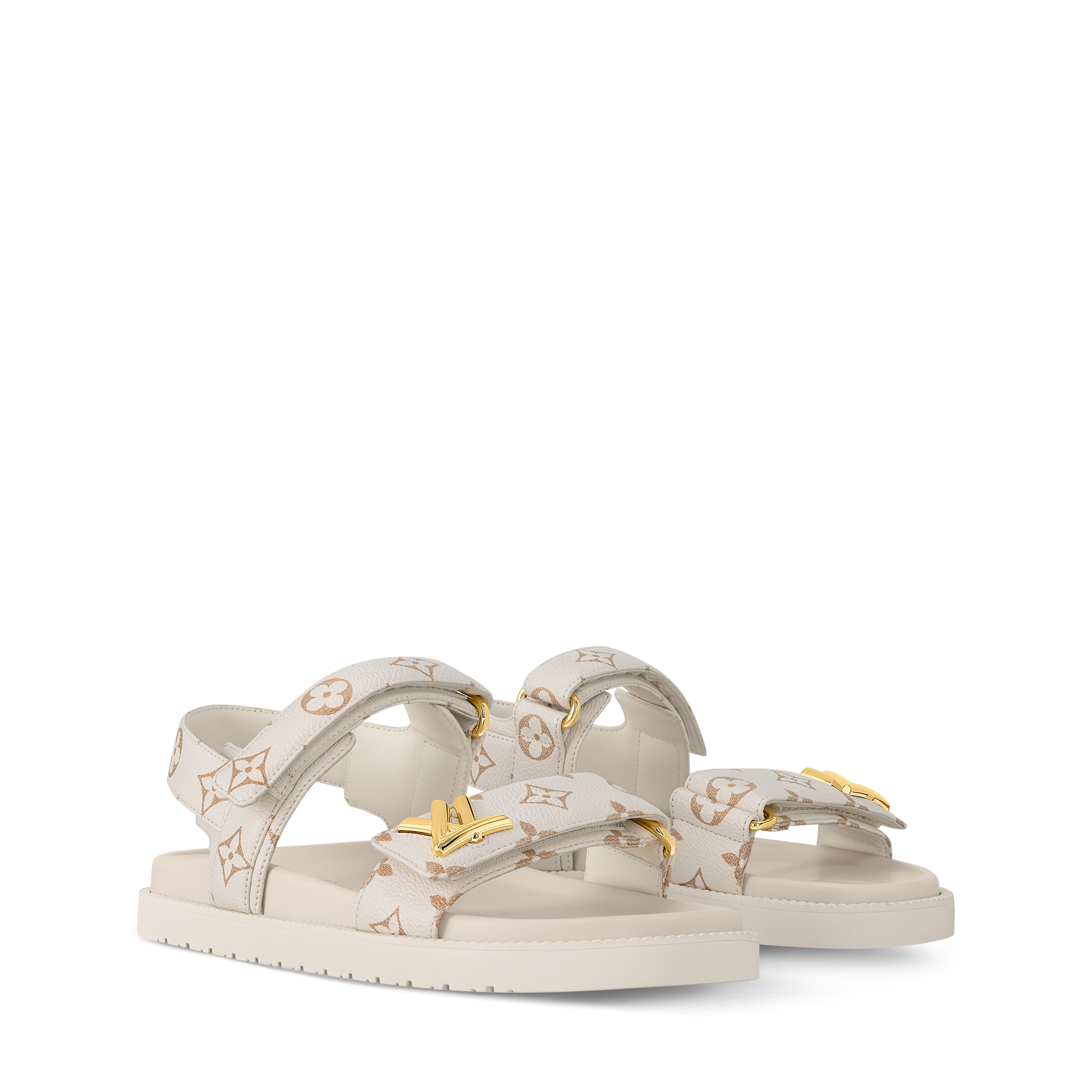 Sandalia plana LV Sunset Comfort  Mujer Zapatos Sandalias y alpargatas | LOUIS VUITTON (Zoom de producto)