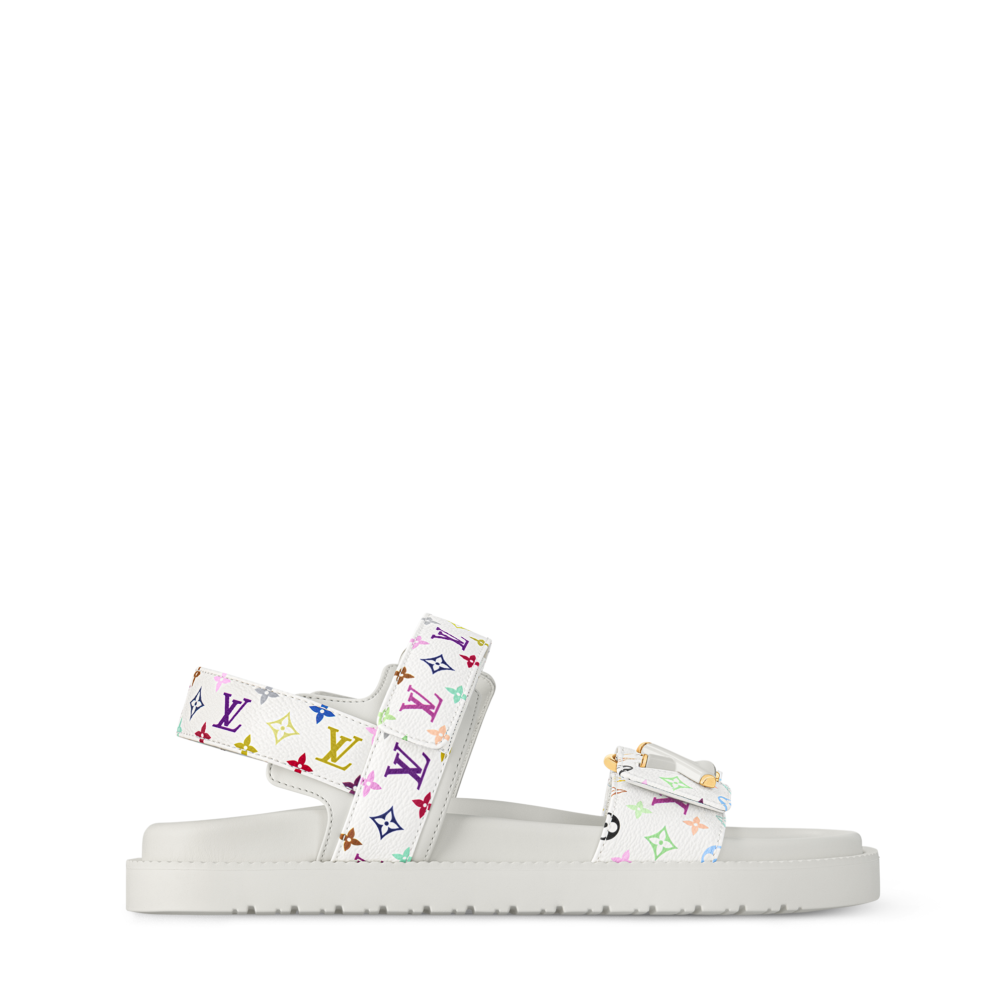 Sandalia plana LV Sunset Comfort LV x TM  Mujer Zapatos Sandalias y alpargatas | LOUIS VUITTON (Zoom de producto)