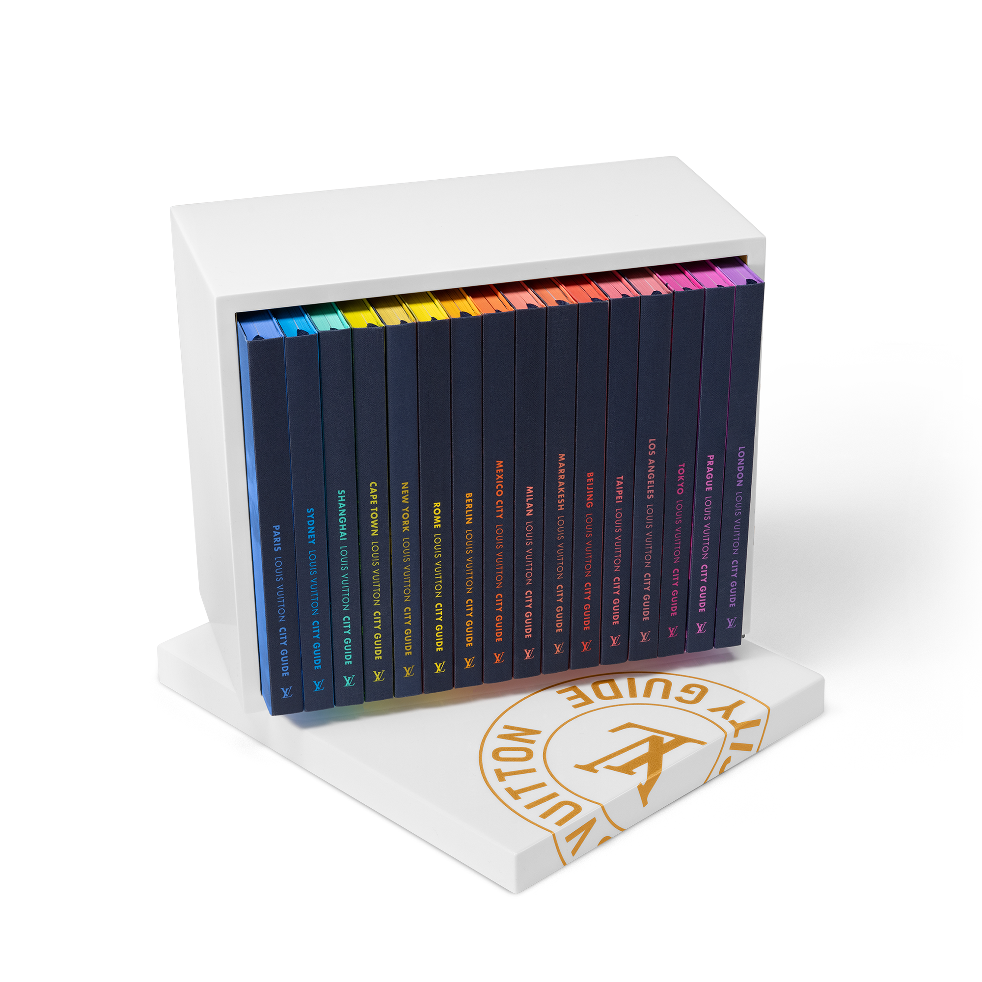 Set de 16 guías de ciudades  Baúles, Viaje y Hogar Libros Guía de ciudad | LOUIS VUITTON (Zoom de producto)
