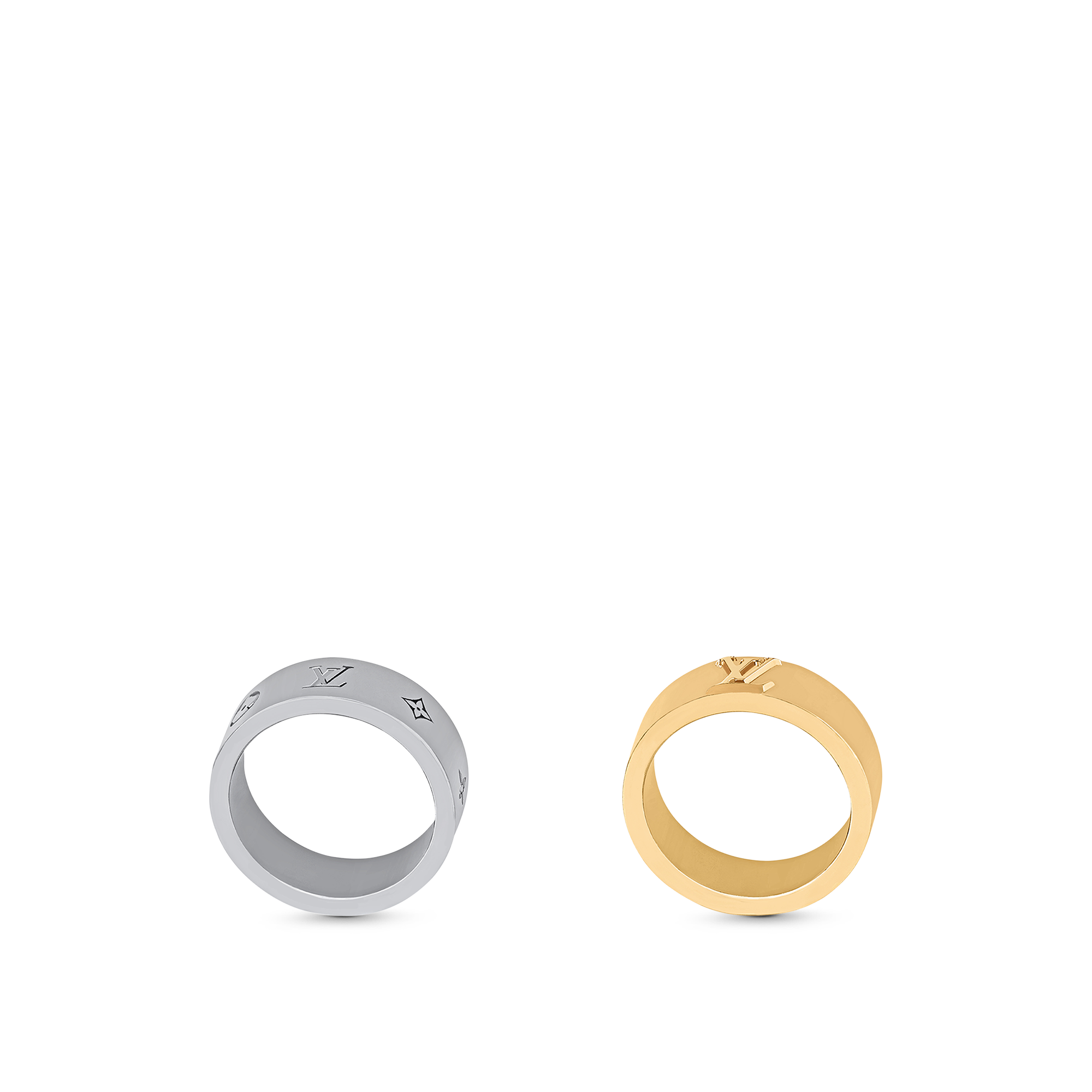 Set de 2 anillos LV Instinct S00 Hombre Joyería Toda la bisutería | LOUIS VUITTON (Zoom de producto)