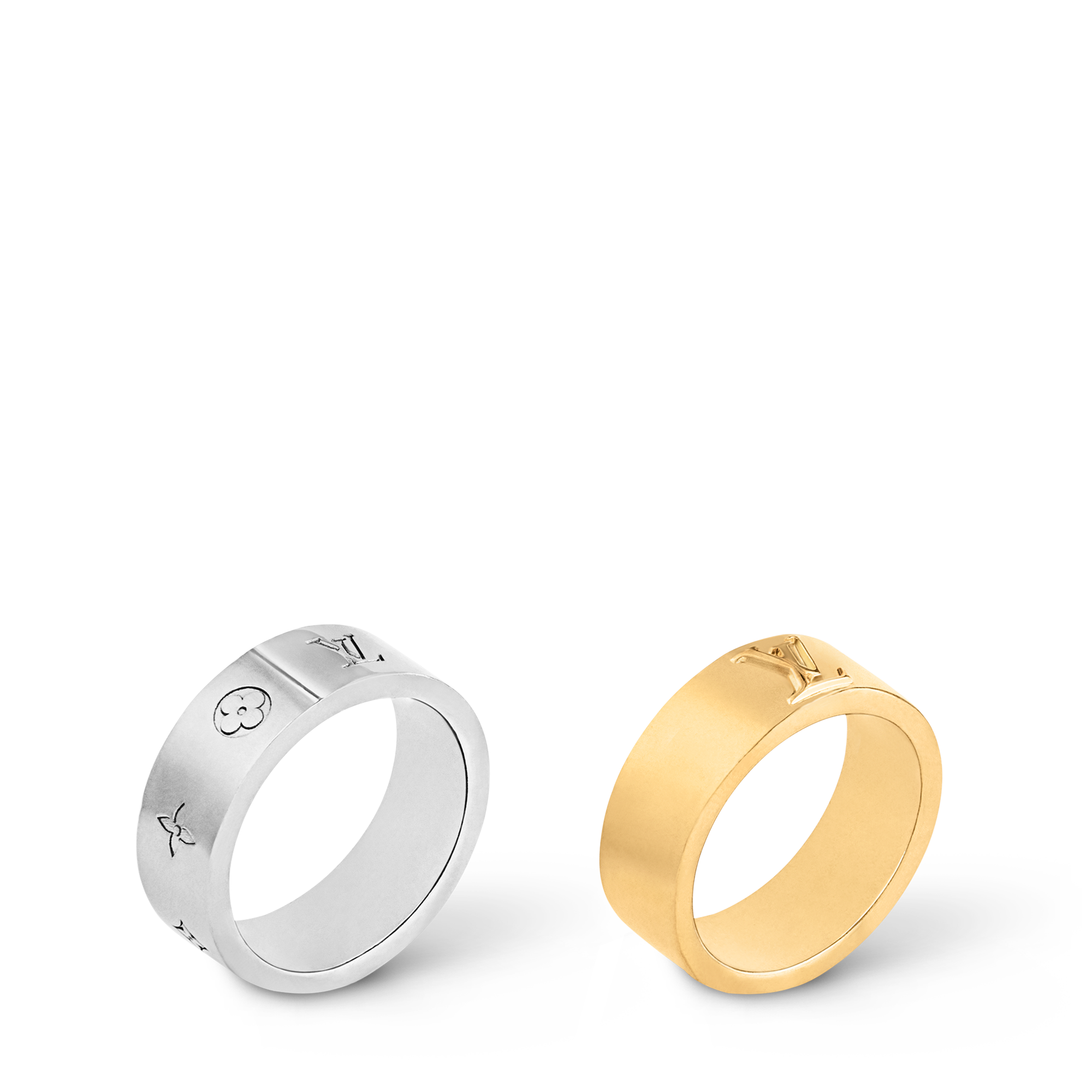 Set de 2 anillos LV Instinct S00 Hombre Joyería Toda la bisutería | LOUIS VUITTON (Zoom de producto)