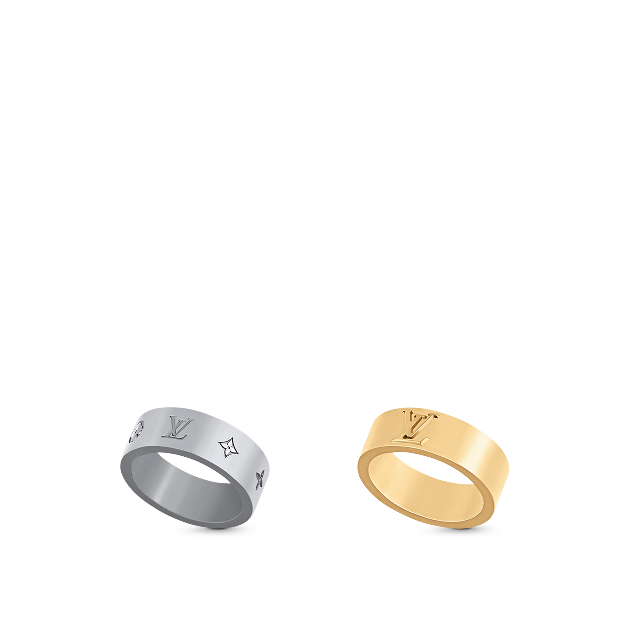 Set de 2 anillos LV Instinct S00 Hombre Joyería Toda la bisutería | LOUIS VUITTON (Zoom de producto)