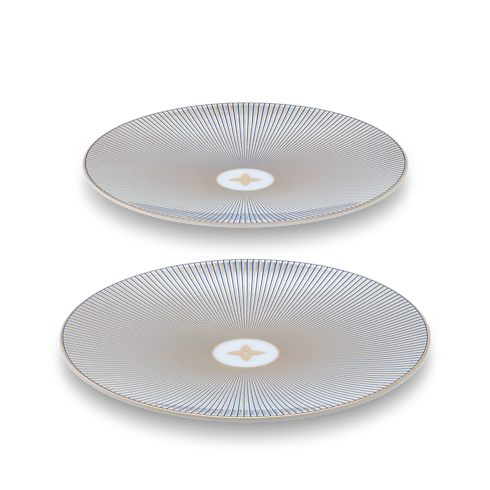 Set de 2 platos de pan Dichroic Baúles, Viaje y Hogar Hogar y Decoración de mesa Decoración de mesa | LOUIS VUITTON (Zoom de producto)