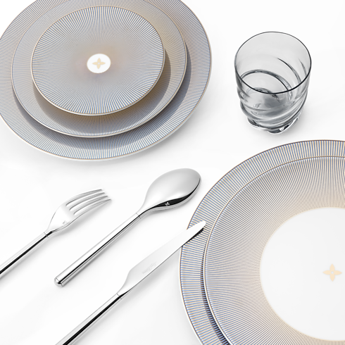 Set de 2 platos de postre Dichroic Baúles, Viaje y Hogar Hogar y Decoración de mesa Decoración de mesa | LOUIS VUITTON (Zoom de producto)