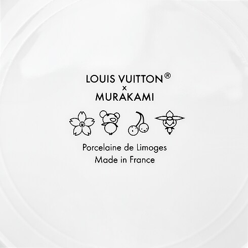 Set de 2 platos de postre LV x TM Monogram Cerises Baúles, Viaje y Hogar Hogar y Decoración de mesa Decoración de mesa | LOUIS VUITTON (Zoom de producto)