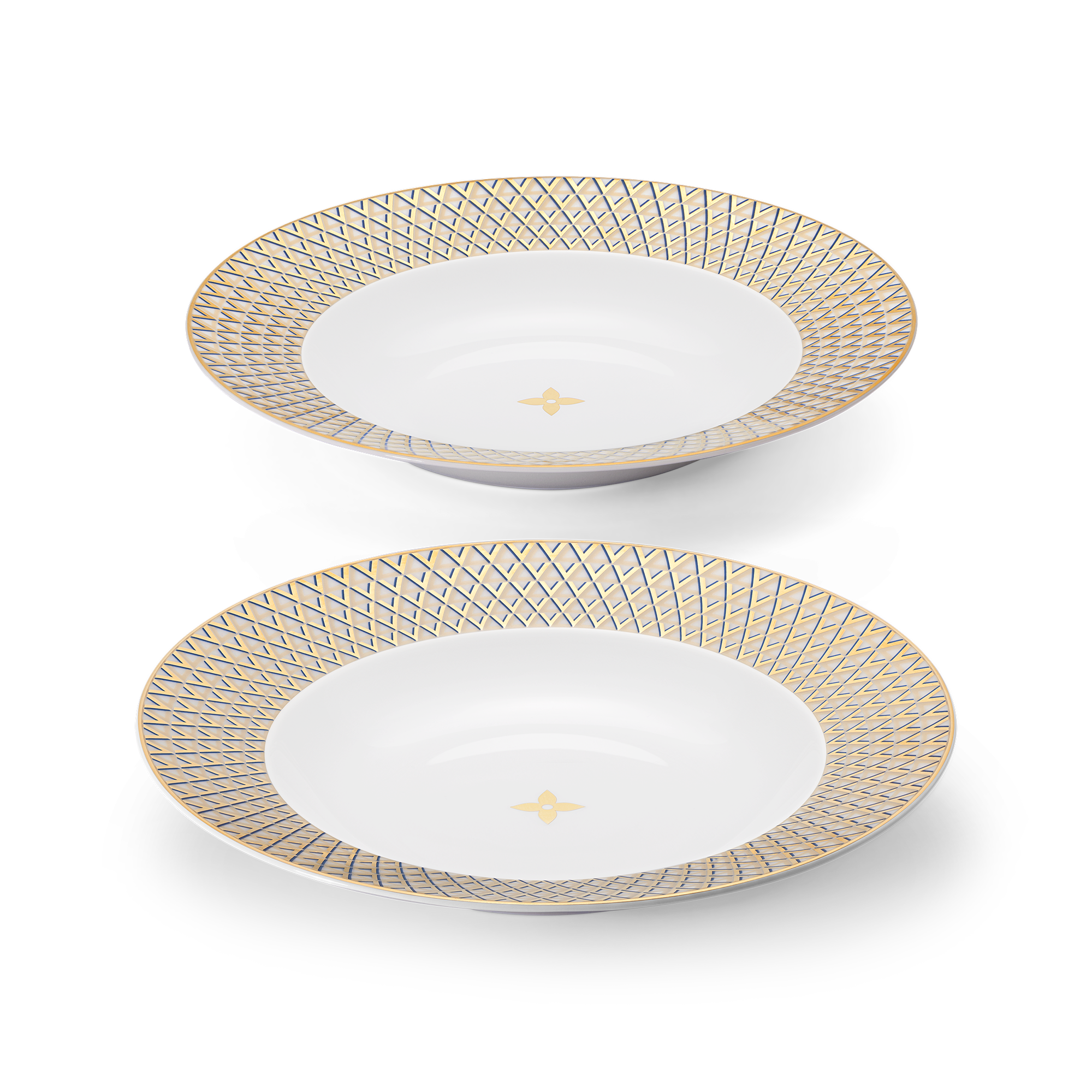 Set de 2 platos hondos Splendor  Baúles, Viaje y Hogar Hogar y Decoración de mesa Decoración de mesa | LOUIS VUITTON (Zoom de producto)