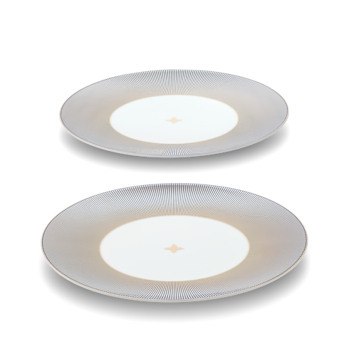 Set de 2 platos llanos Dichroic Baúles, Viaje y Hogar Hogar y Decoración de mesa Decoración de mesa | LOUIS VUITTON (Zoom de producto)