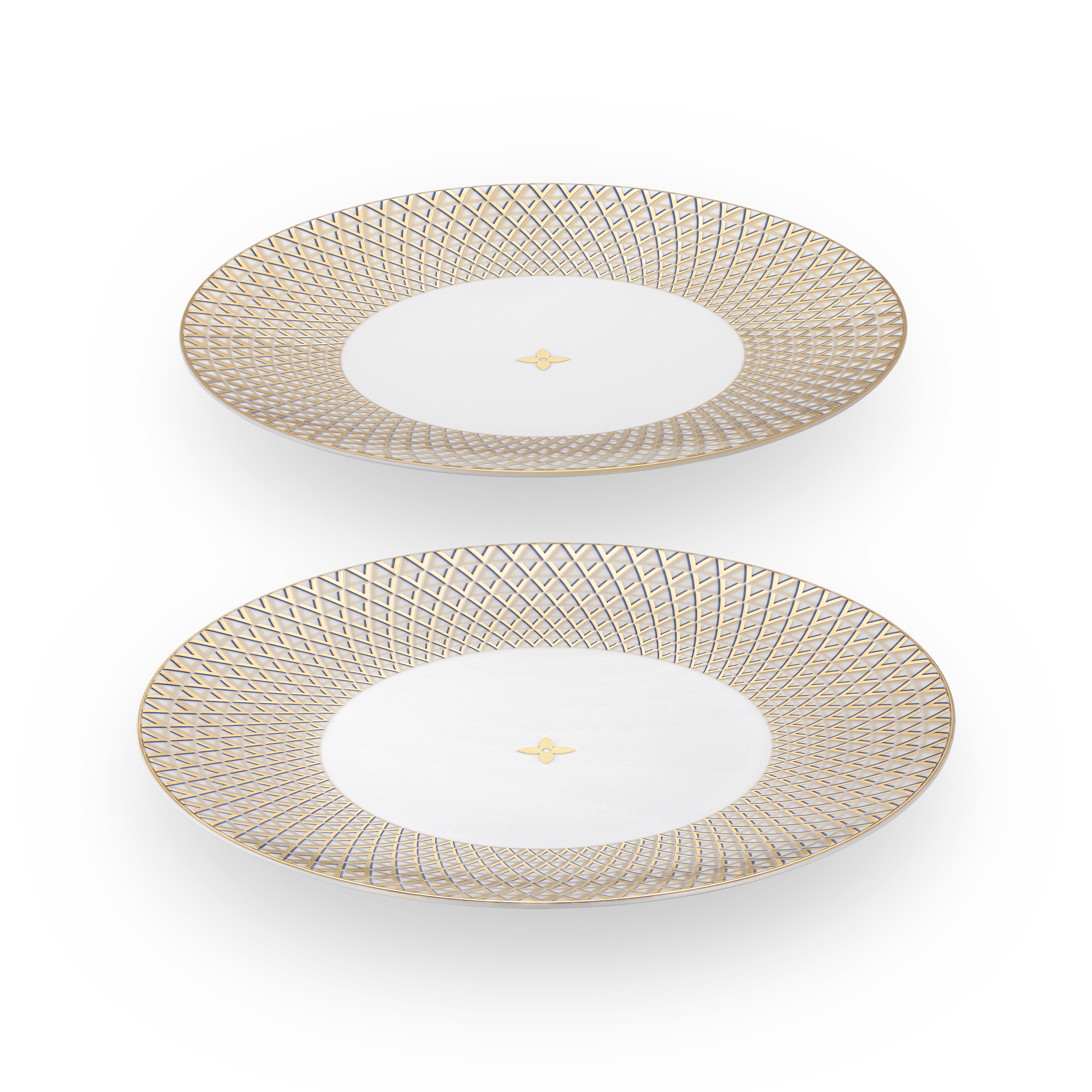 Set de 2 platos llanos Splendor  Baúles, Viaje y Hogar Hogar y Decoración de mesa Decoración de mesa | LOUIS VUITTON (Zoom de producto)