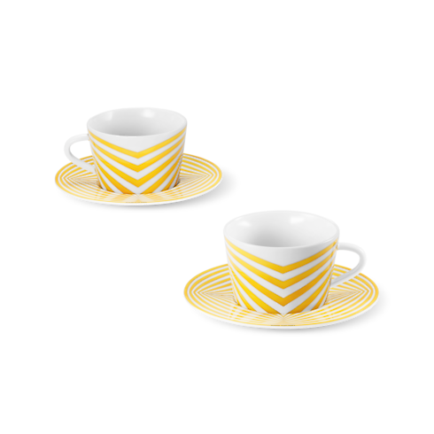 Set de 2 tazas de té Dolce Vita Baúles, Viaje y Hogar Hogar y Decoración de mesa Decoración de mesa | LOUIS VUITTON (Zoom de producto)