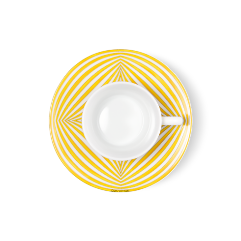 Set de 2 tazas y platillos de café Dolce Vita Baúles, Viaje y Hogar Hogar y Decoración de mesa Decoración de mesa | LOUIS VUITTON (Zoom de producto)