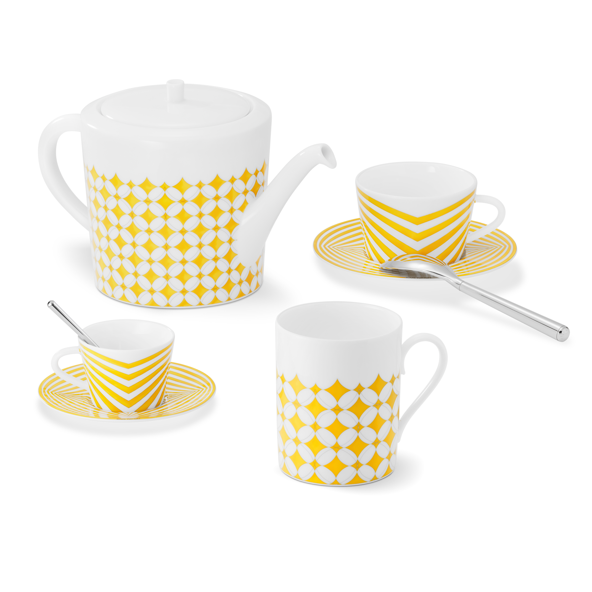 Set de 2 tazas y platillos de café Dolce Vita  Baúles, Viaje y Hogar Hogar y Decoración de mesa Decoración de mesa | LOUIS VUITTON (Zoom de producto)