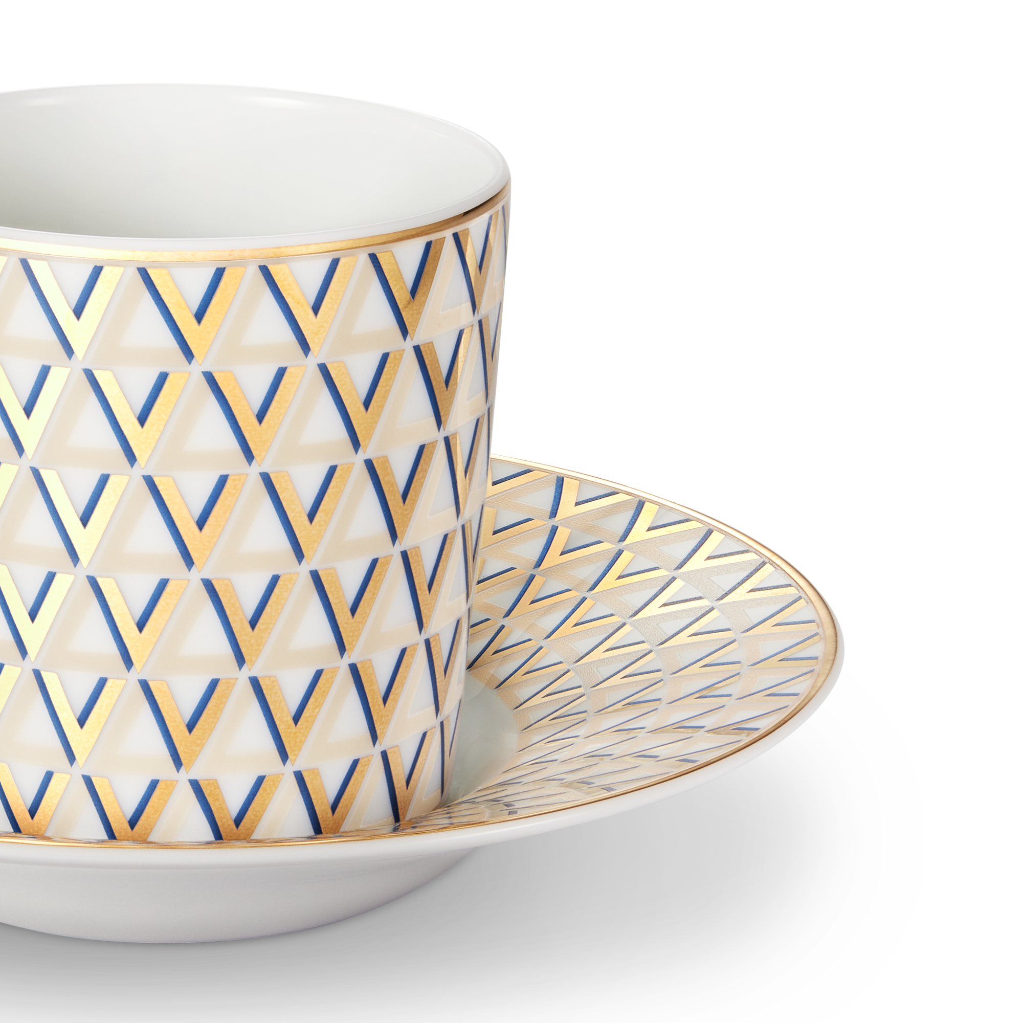 Set de 2 tazas y platillos de café Splendor  Baúles, Viaje y Hogar Hogar y Decoración de mesa Decoración de mesa | LOUIS VUITTON (Zoom de producto)
