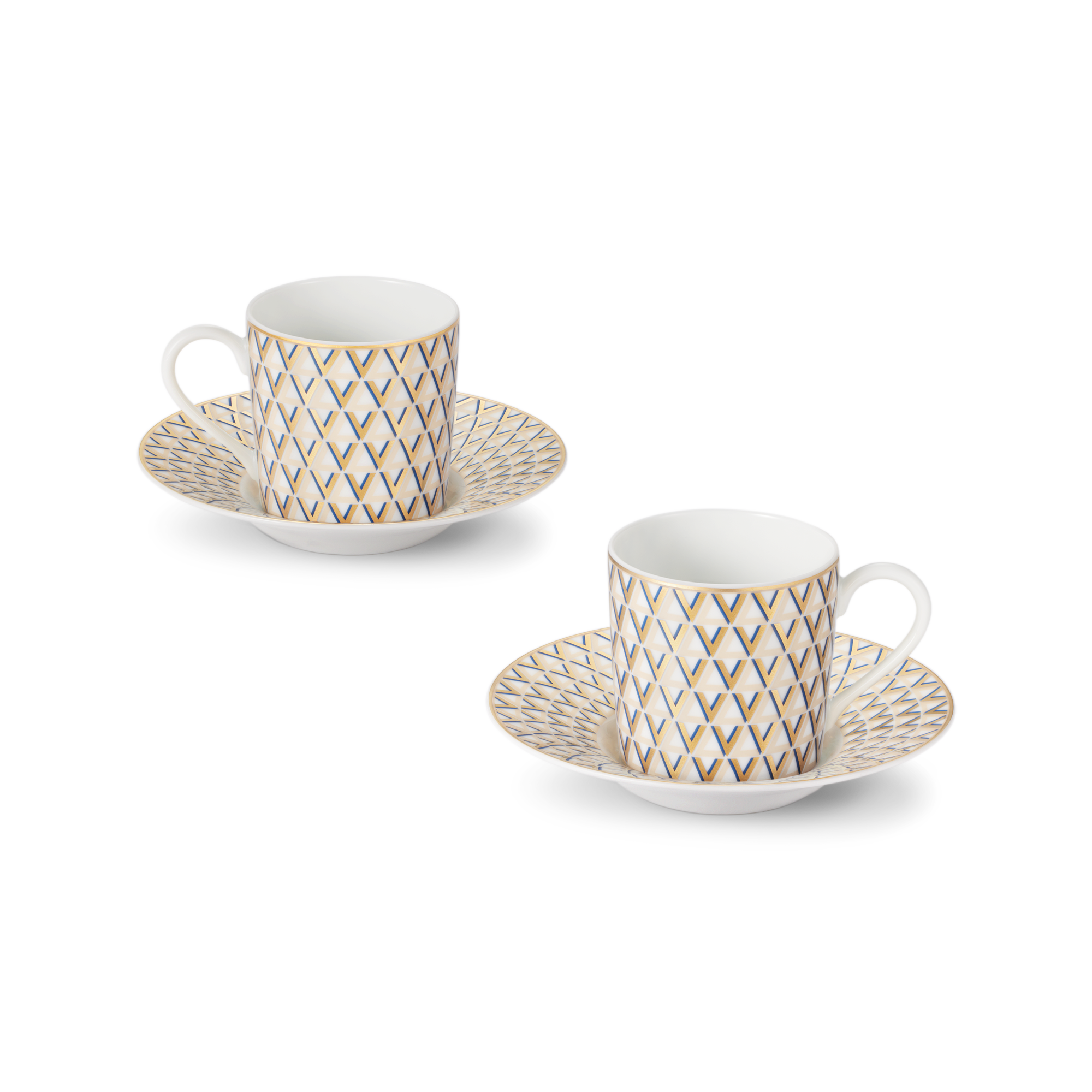 Set de 2 tazas y platillos de café Splendor  Baúles, Viaje y Hogar Hogar y Decoración de mesa Decoración de mesa | LOUIS VUITTON (Zoom de producto)