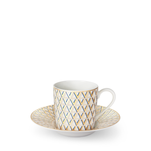 Set de 2 tazas y platillos de café Splendor Baúles, Viaje y Hogar Hogar y Decoración de mesa Decoración de mesa | LOUIS VUITTON (Zoom de producto)