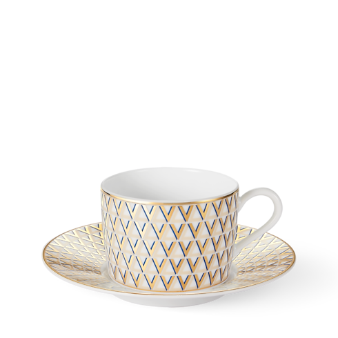 Set de 2 tazas y platillos de té Splendor Baúles, Viaje y Hogar Hogar y Decoración de mesa Decoración de mesa | LOUIS VUITTON (Zoom de producto)
