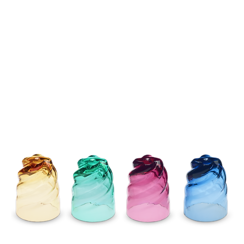 Set de 4 vasos Twist Baúles, Viaje y Hogar Hogar y Decoración de mesa Decoración de mesa | LOUIS VUITTON (Zoom de producto)