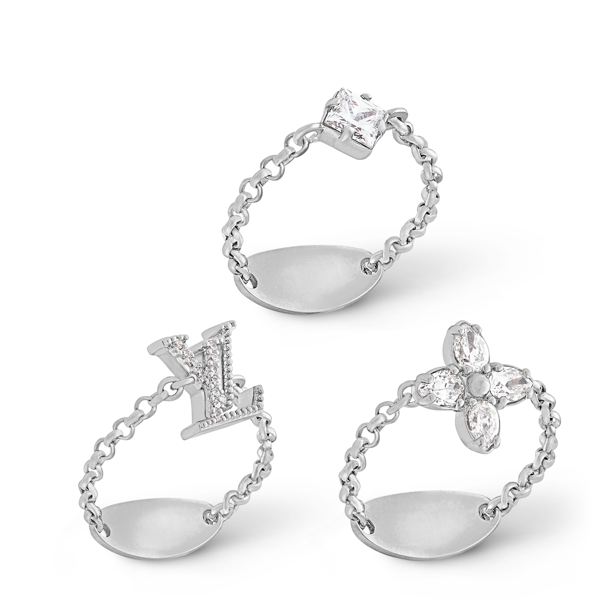 Set de anillos Lady LV S00 Mujer Bisutería Anillos | LOUIS VUITTON (Zoom de producto)