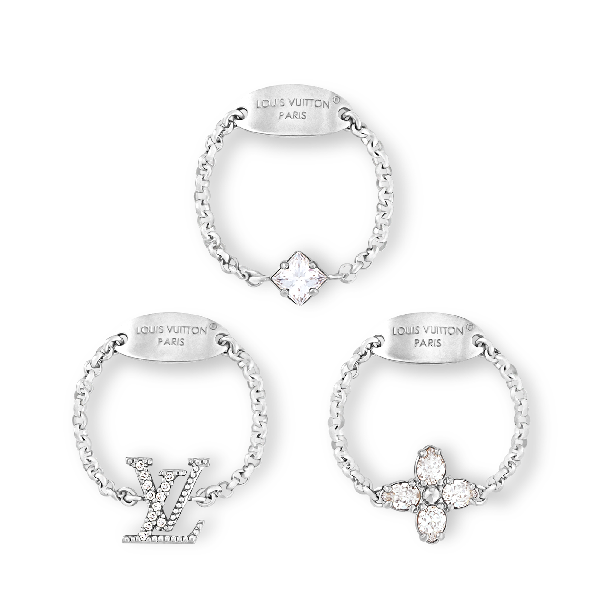 Set de anillos Lady LV S00 Mujer Bisutería Anillos | LOUIS VUITTON (Zoom de producto)