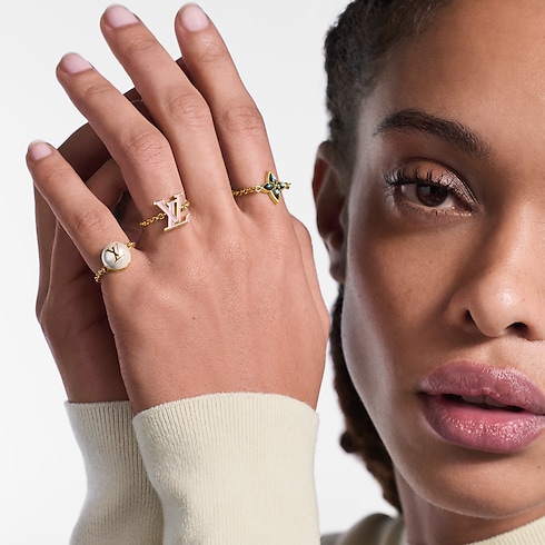 Set de anillos LV Layer S00 Mujer Bisutería Toda la bisutería | LOUIS VUITTON (Zoom de producto)