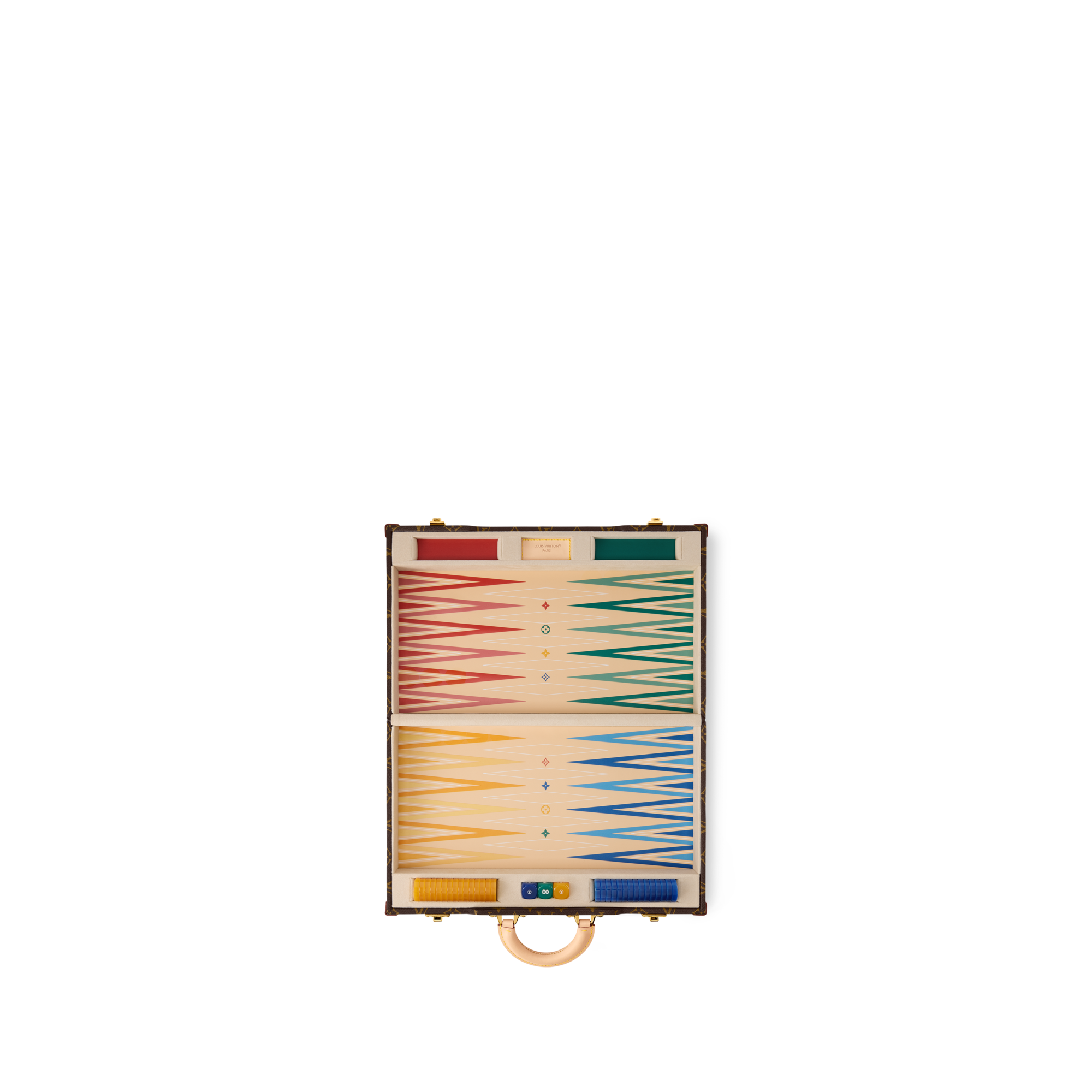 Set de backgammon Lona Monogram Baúles, Viaje y Hogar Baúles y Cofres Cofres | LOUIS VUITTON (Zoom de producto)