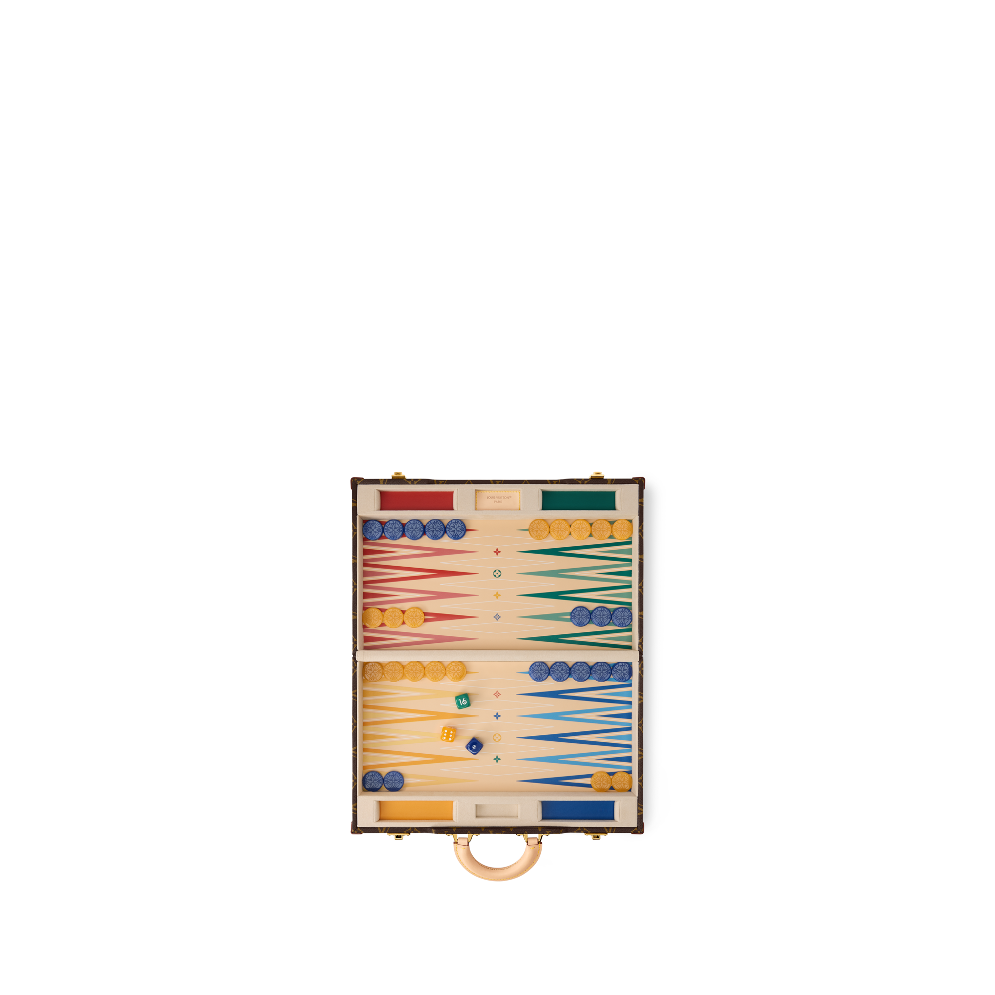 Set de backgammon Lona Monogram Baúles, Viaje y Hogar Baúles y Cofres Cofres | LOUIS VUITTON (Zoom de producto)