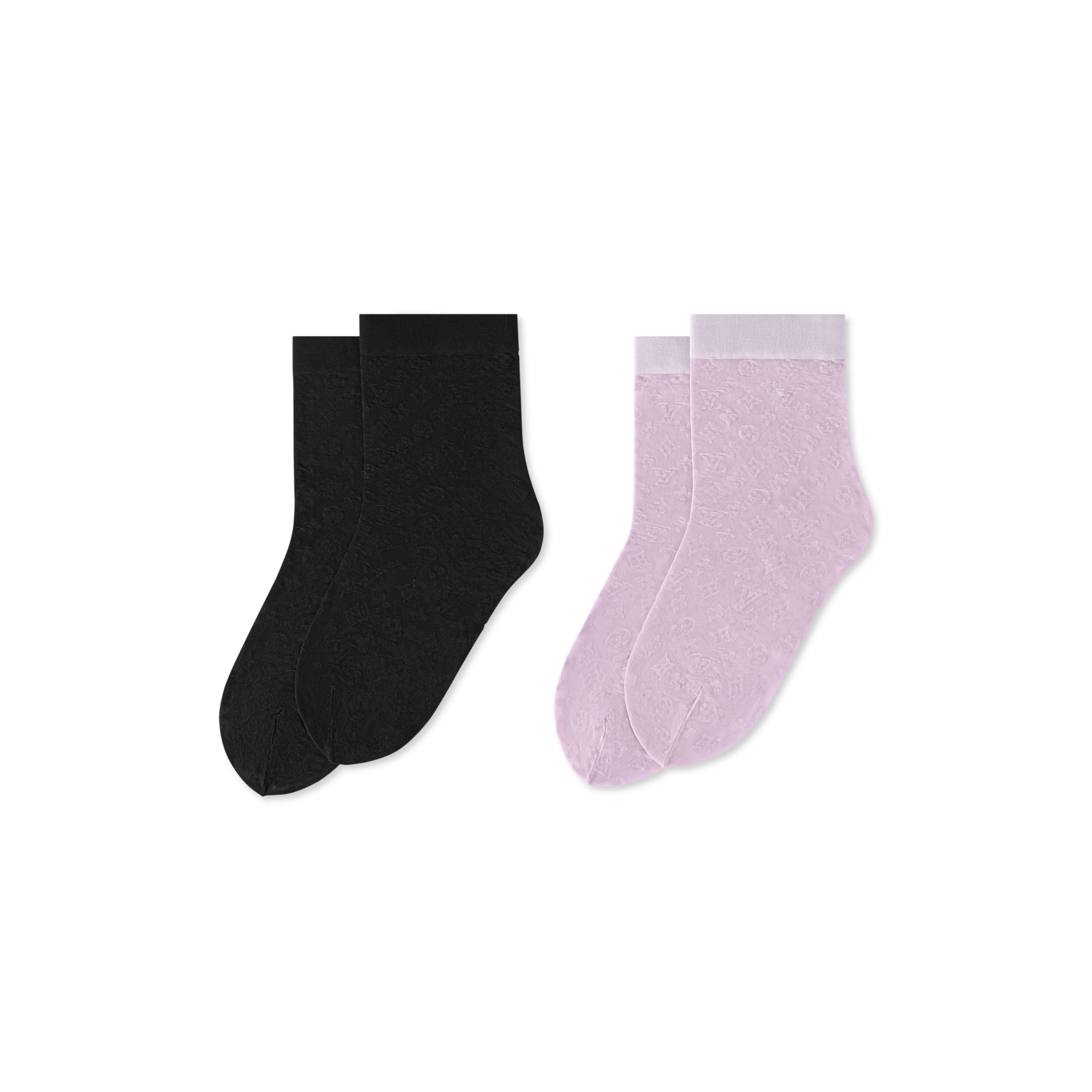 Set de calcetines Monogram All Over S00 Mujer Accesorios Accesorios para el hogar | LOUIS VUITTON (Zoom de producto)