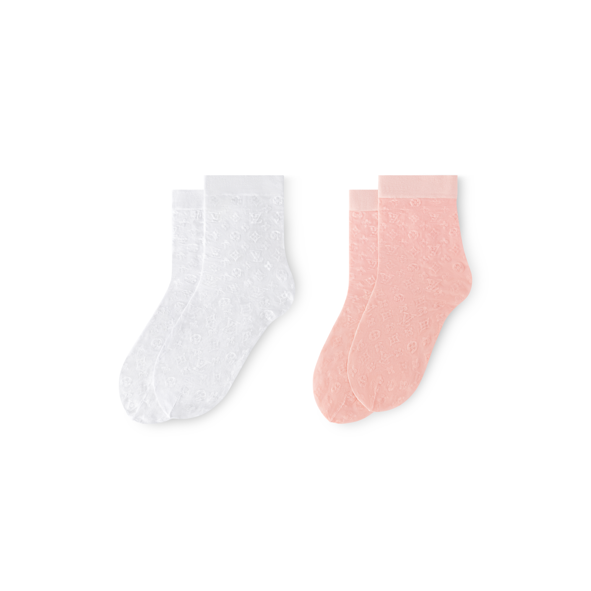 Set de calcetines Monogram All Over S00 Mujer Accesorios Accesorios para el hogar | LOUIS VUITTON (Zoom de producto)