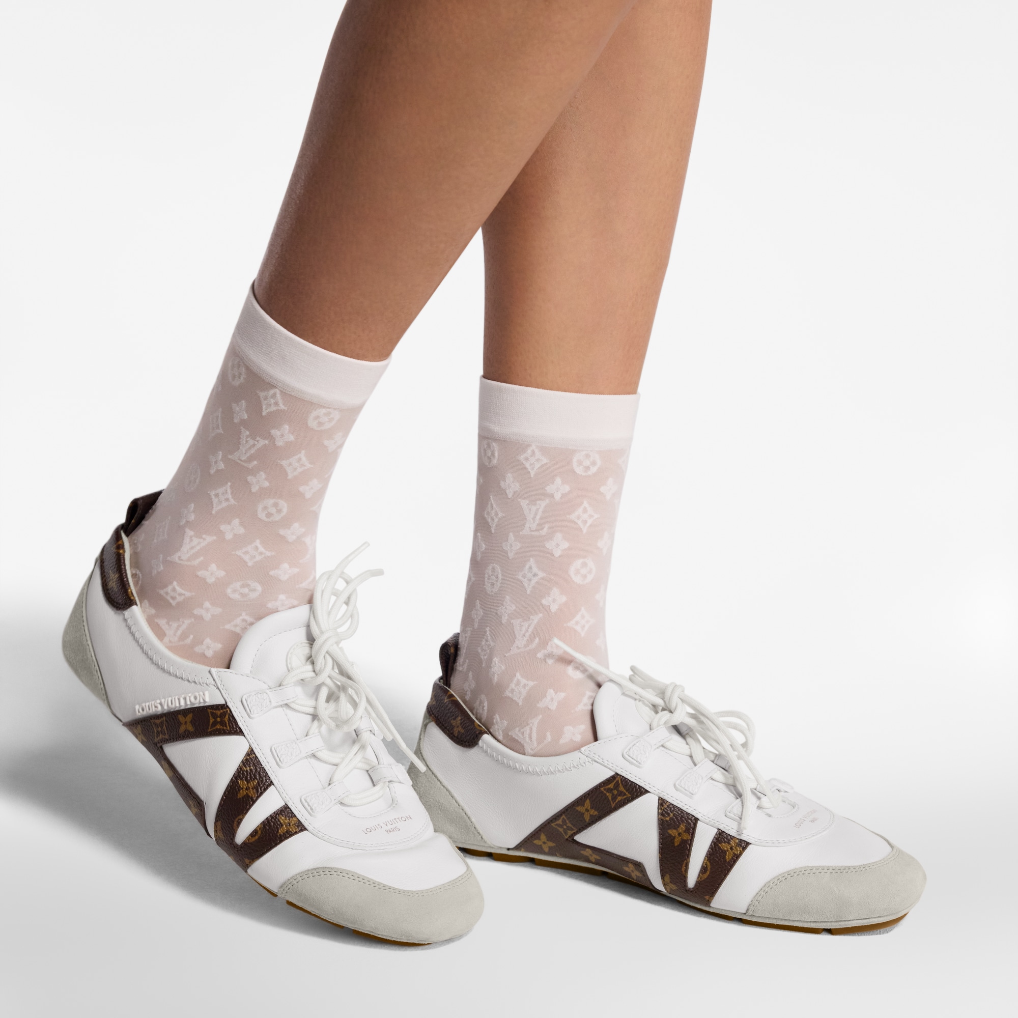 Set de calcetines Monogram All Over S00 Mujer Accesorios Accesorios para el hogar | LOUIS VUITTON (Zoom de producto)