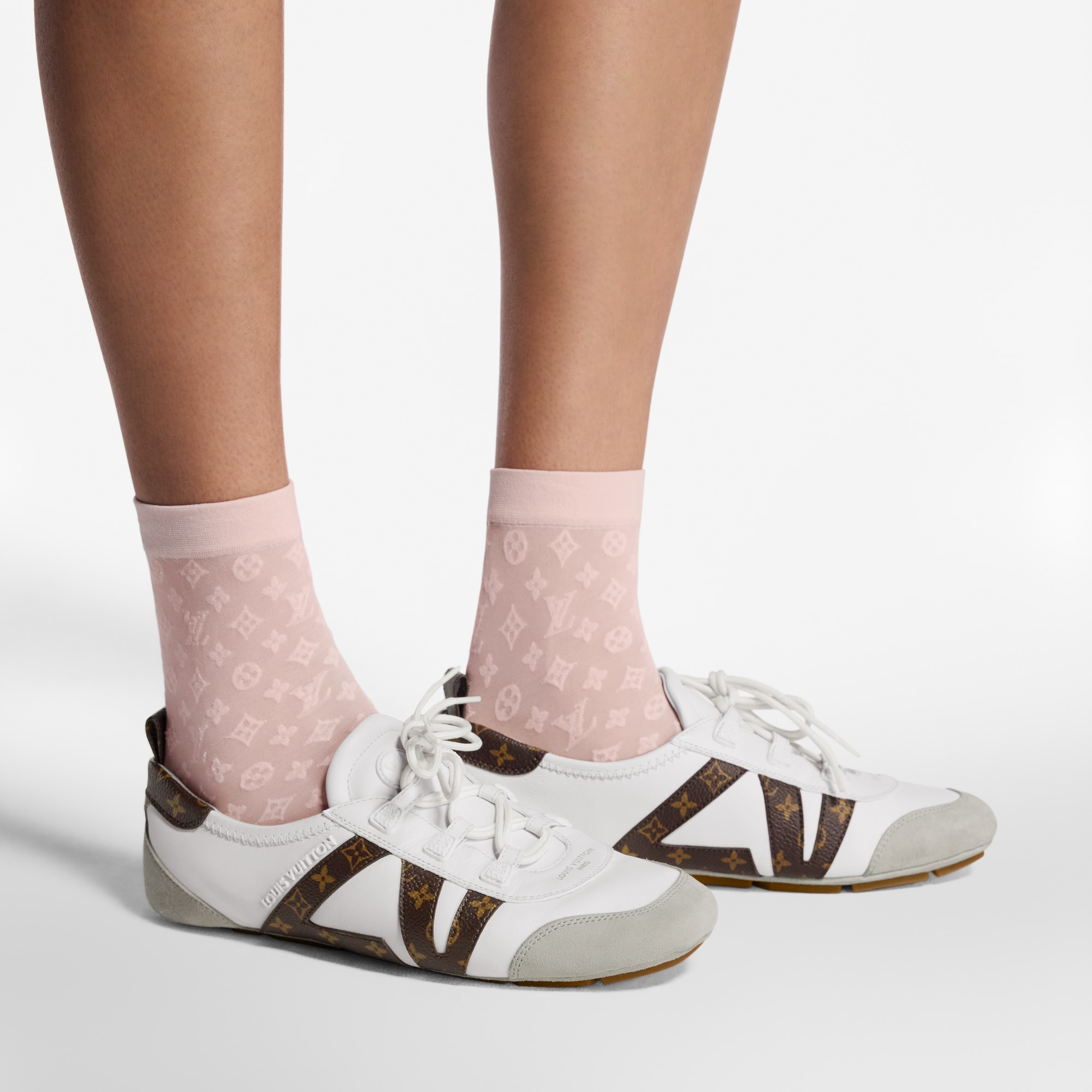 Set de calcetines Monogram All Over S00 Mujer Accesorios Accesorios para el hogar | LOUIS VUITTON (Zoom de producto)