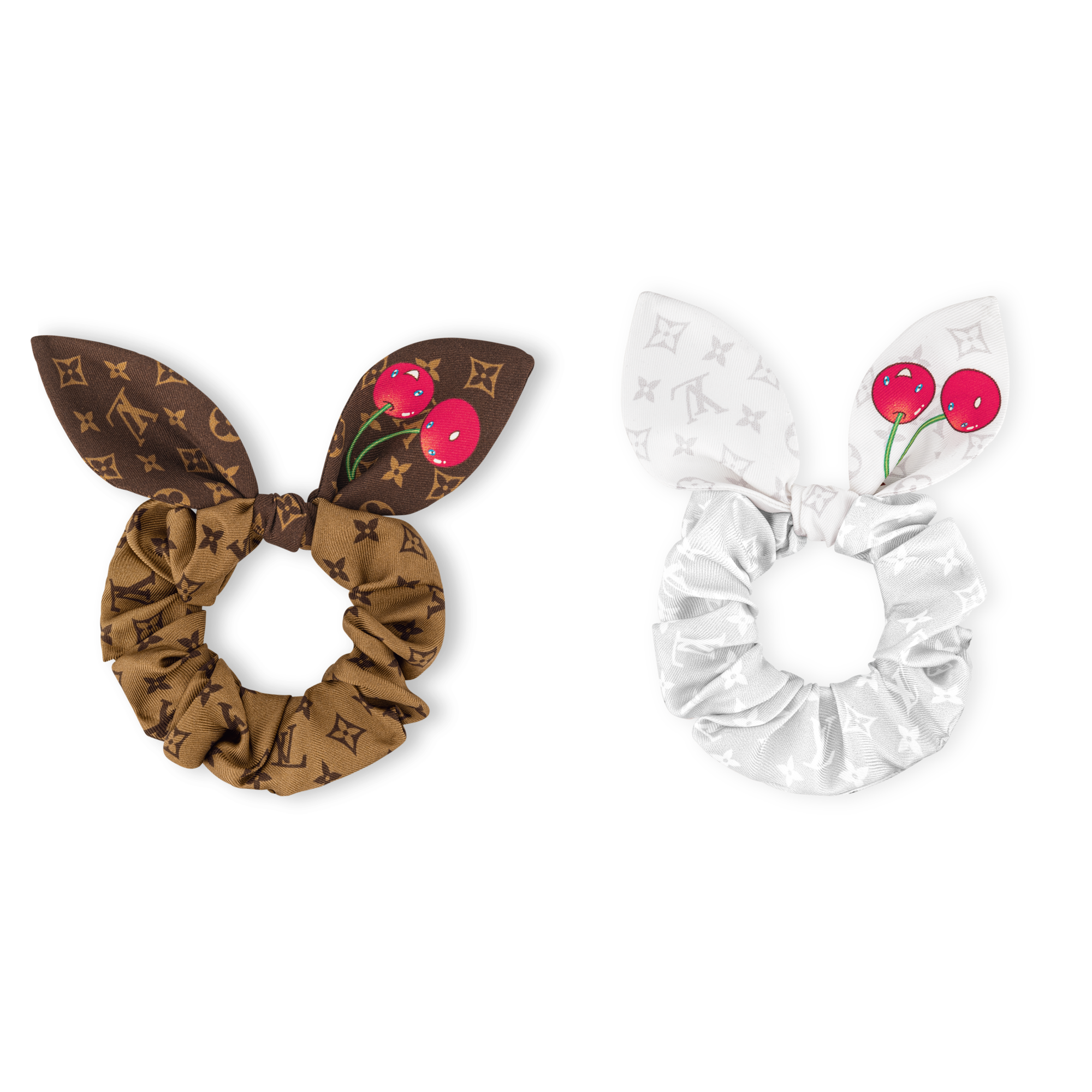 Set de coleteros Monogram Cerise LV x TM S00 Mujer Accesorios Accesorios para el pelo | LOUIS VUITTON (Zoom de producto)