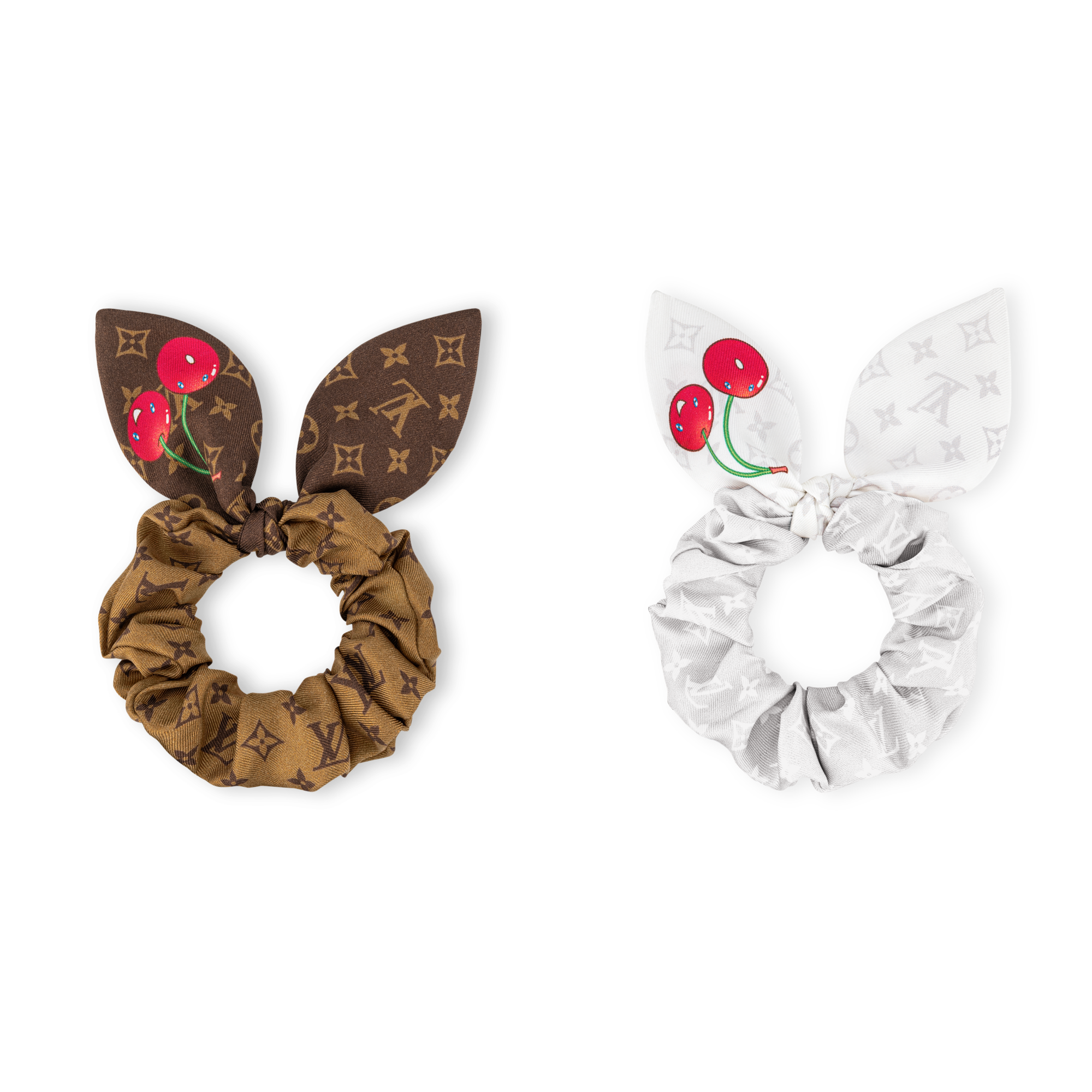 Set de coleteros Monogram Cerise LV x TM S00 Mujer Accesorios Accesorios para el pelo | LOUIS VUITTON (Zoom de producto)