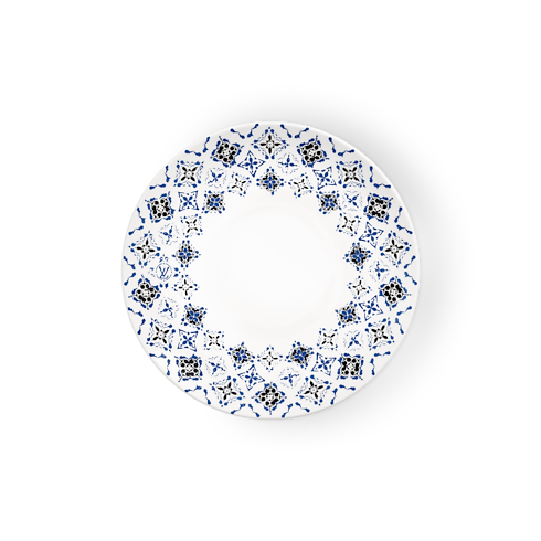 Set de dos platos de postre LV By The Pool Baúles, Viaje y Hogar Hogar y Decoración de mesa Decoración de mesa | LOUIS VUITTON (Zoom de producto)