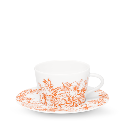 Set de dos tazas y platillos de té LV By The Pool Baúles, Viaje y Hogar Hogar y Decoración de mesa Decoración de mesa | LOUIS VUITTON (Zoom de producto)