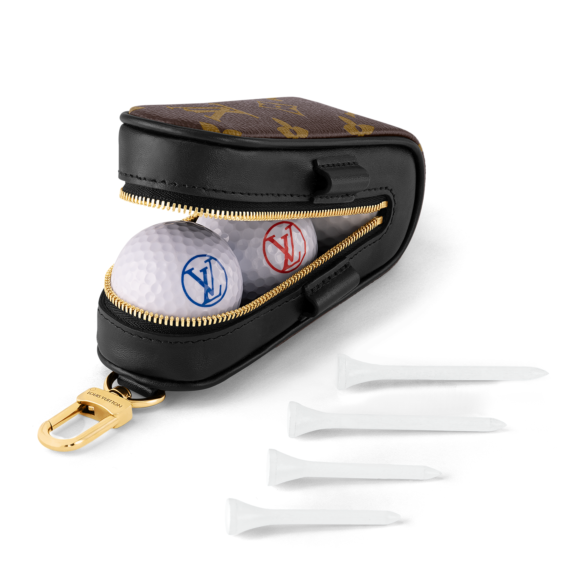 Set de golf Andrews en piel negra y lona Monogram Lona Monogram Baúles, Viaje y Hogar Deportes y juegos } | LOUIS VUITTON (Zoom de producto)