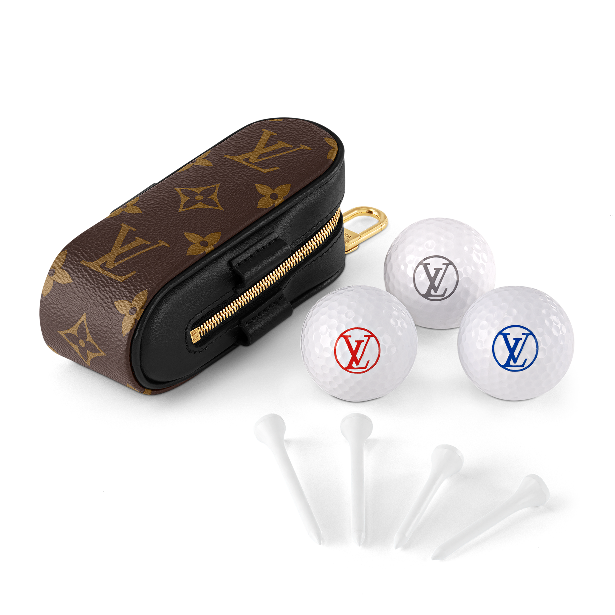 Set de golf Andrews en piel negra y lona Monogram Lona Monogram Baúles, Viaje y Hogar Deportes y juegos } | LOUIS VUITTON (Zoom de producto)