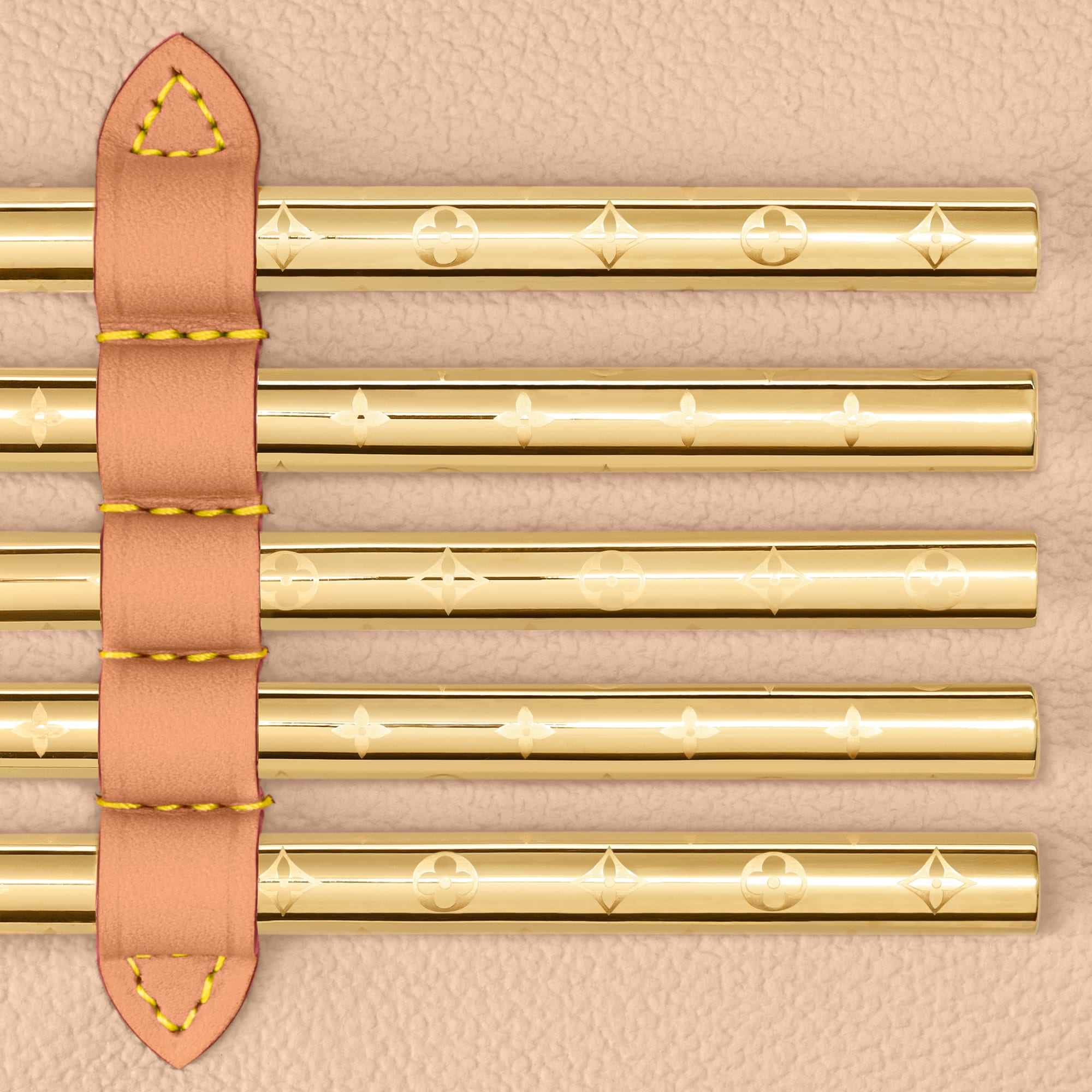 Set de pinceles para labios y ojos Lona Monogram Perfumes y Beauty Accesorios Beauty } | LOUIS VUITTON (Zoom de producto)