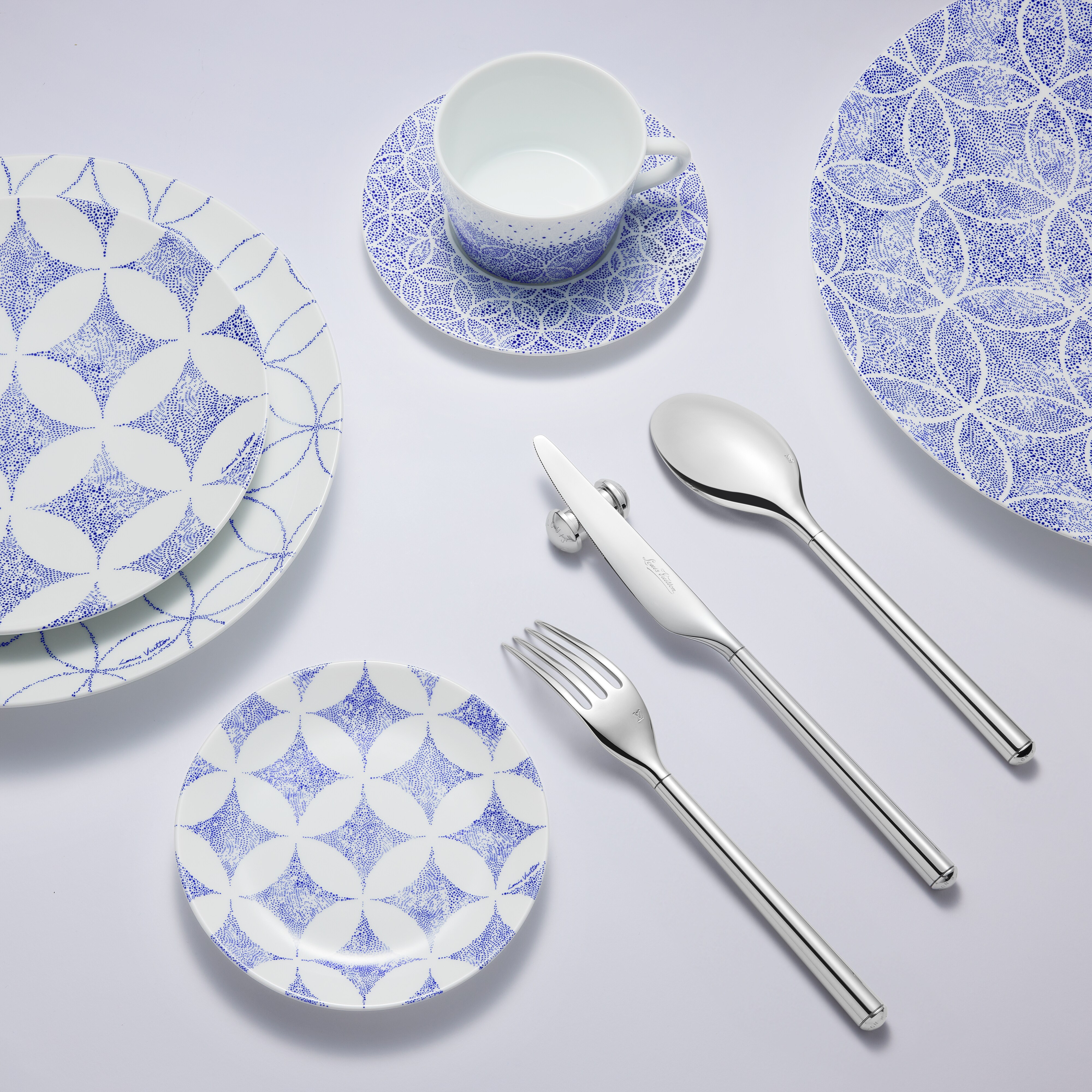 Set de postre Rivet  Les Extraordinaires Objets Nomades Decoración | LOUIS VUITTON (Zoom de producto)