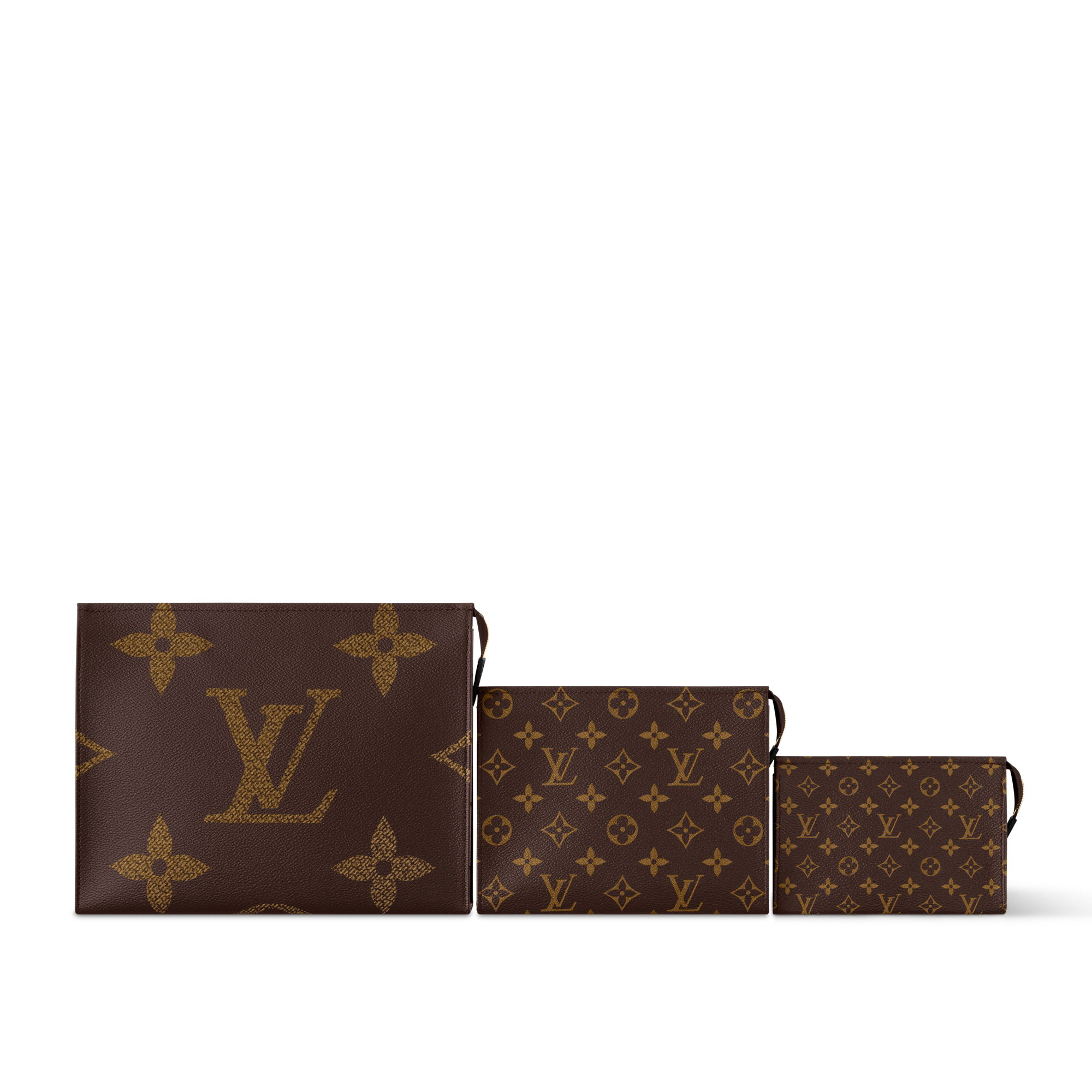 Set Trio Toilet Pouch Autres Toiles Monogram Hombre Viaje Accesorios de viaje | LOUIS VUITTON (Zoom de producto)