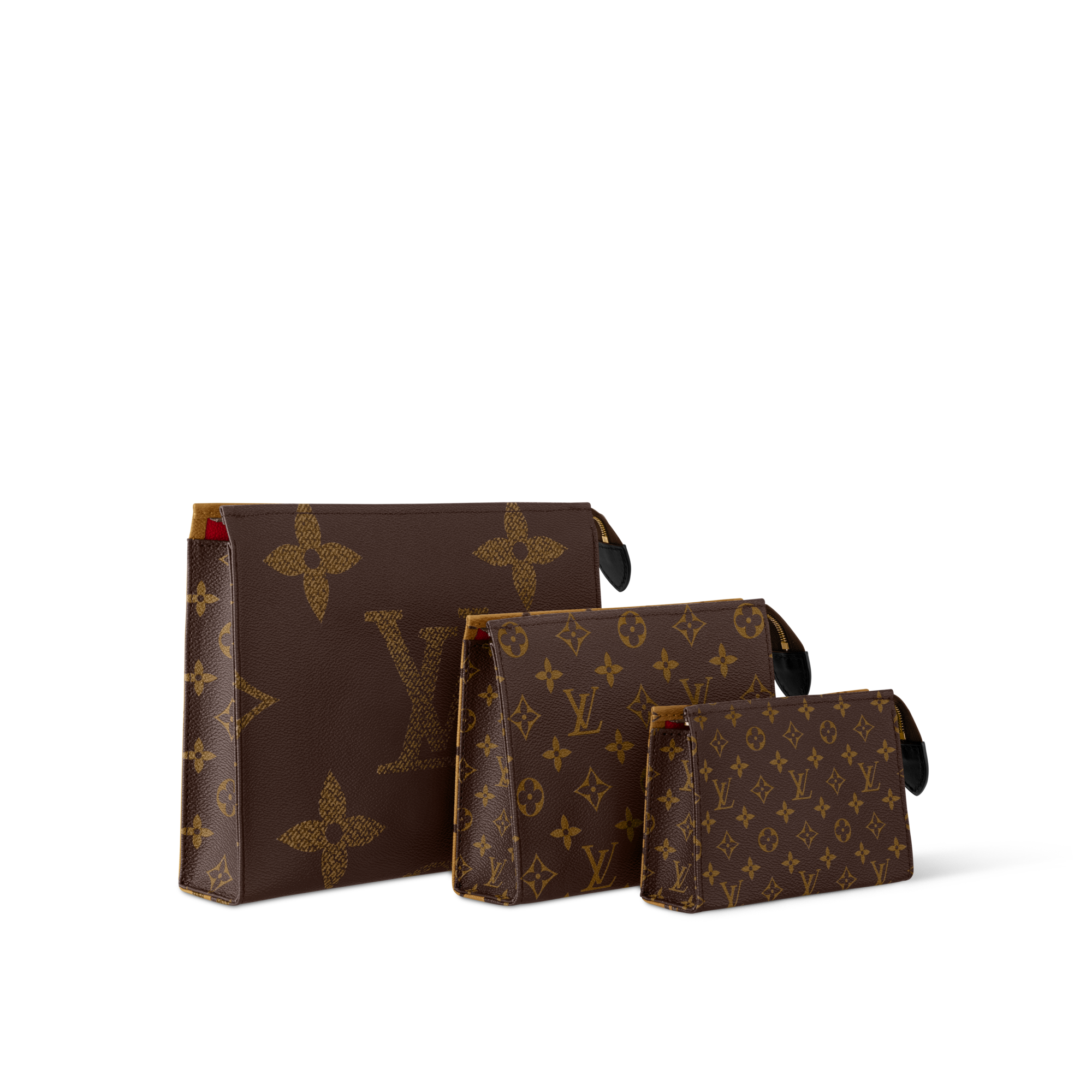 Set Trio Toilet Pouch Autres Toiles Monogram Hombre Viaje Accesorios de viaje | LOUIS VUITTON (Zoom de producto)