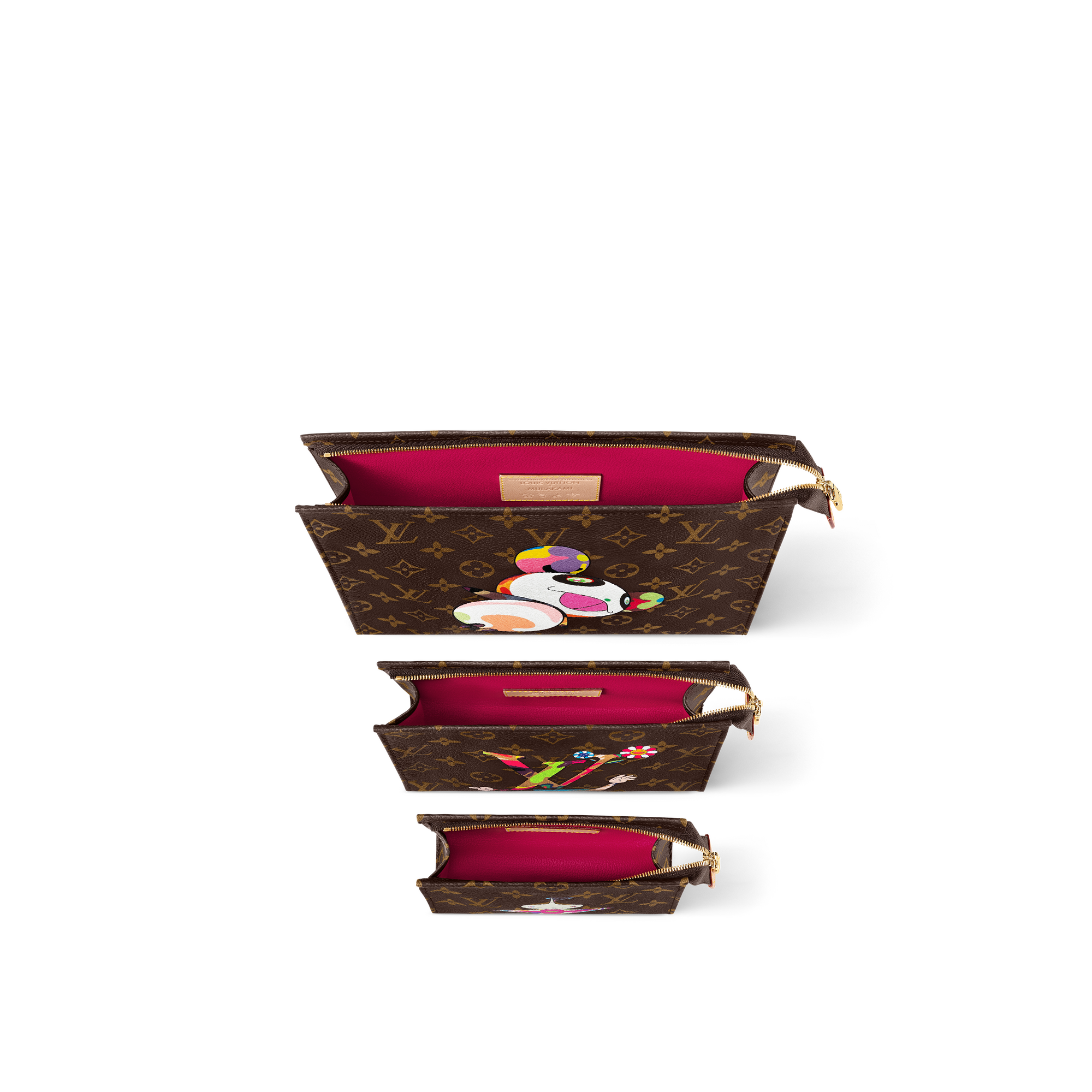 Set Trio Toilet Pouch LV x TM Autres Toiles Monogram Mujer Viaje Accesorios de viaje | LOUIS VUITTON (Zoom de producto)