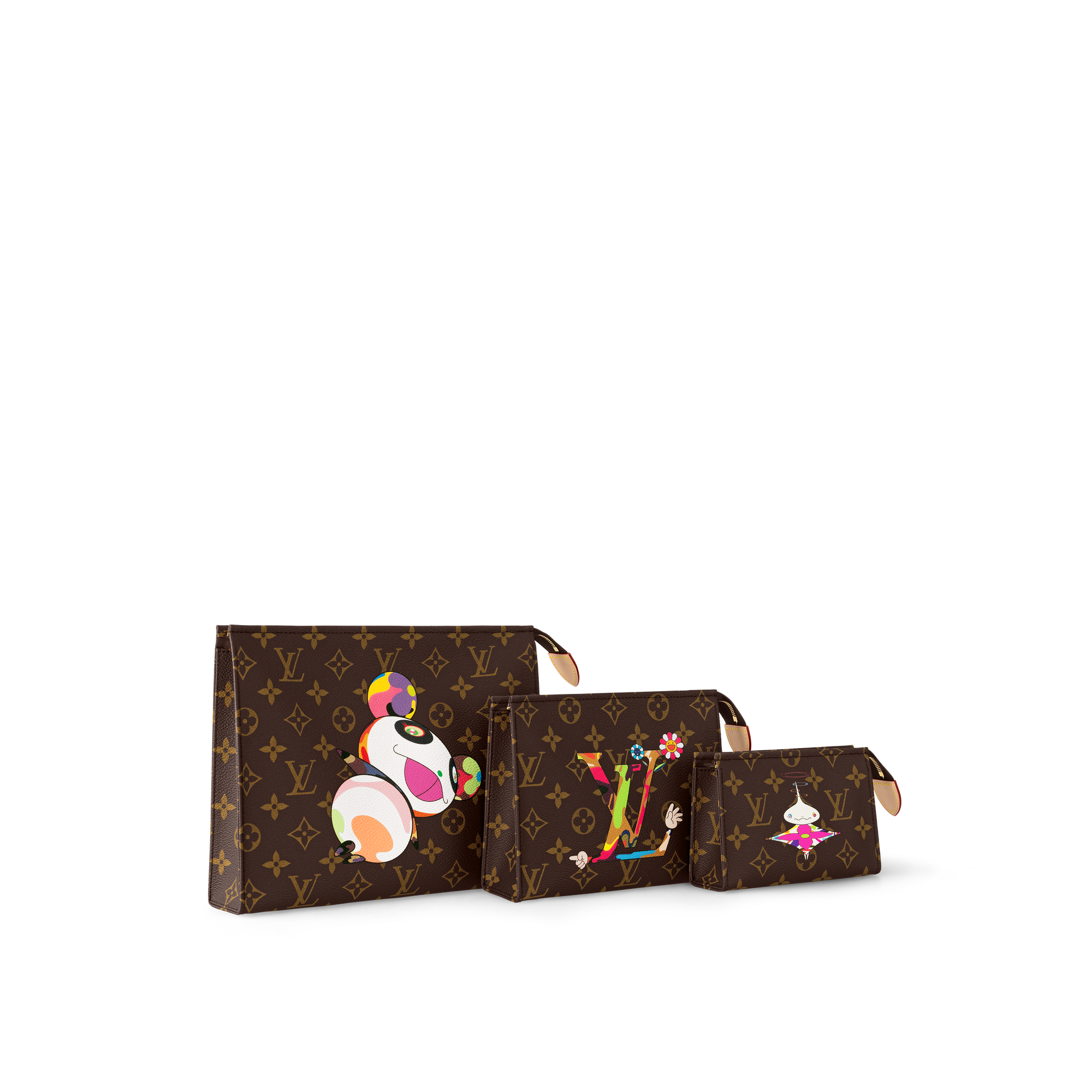 Set Trio Toilet Pouch LV x TM Autres Toiles Monogram Mujer Viaje Accesorios de viaje | LOUIS VUITTON (Zoom de producto)