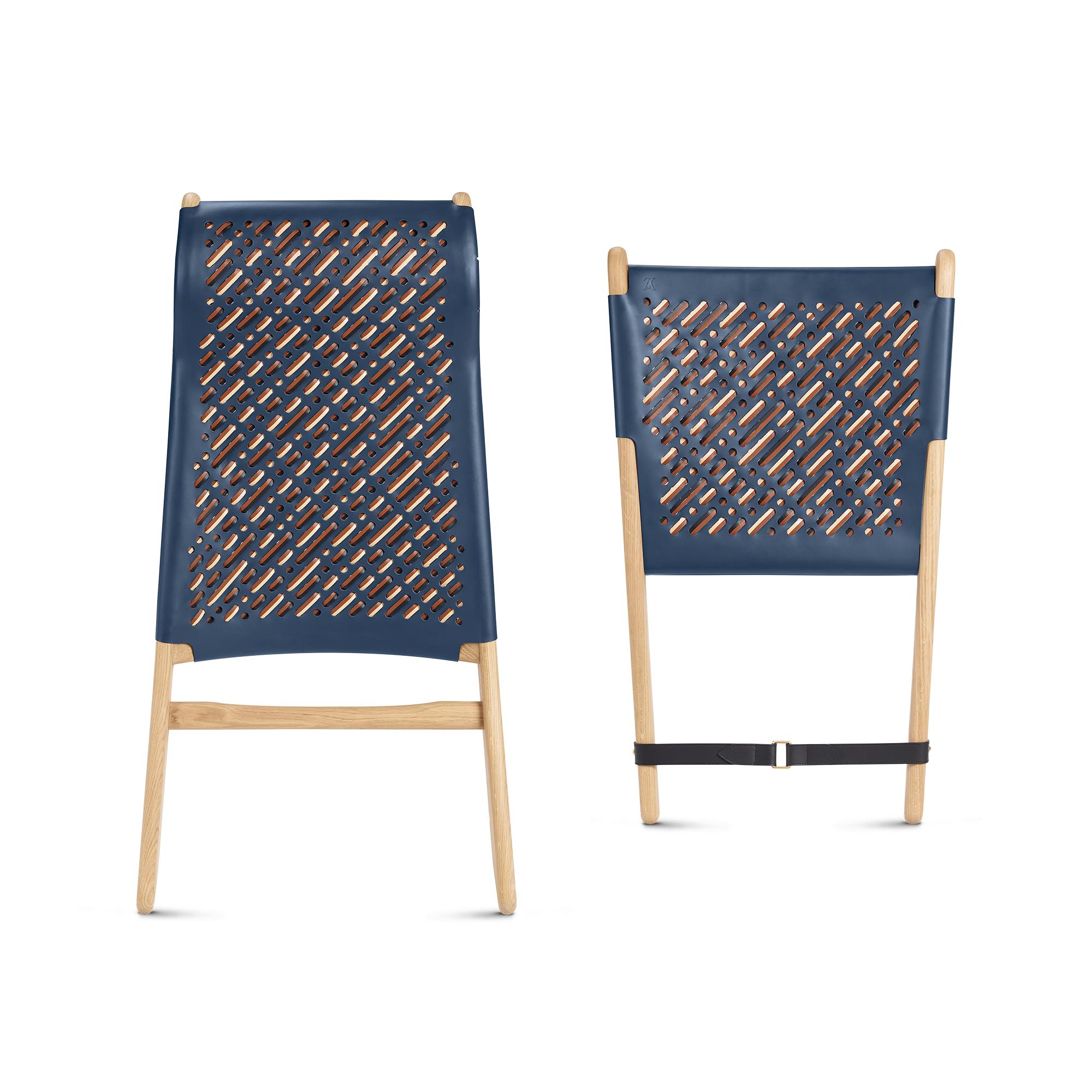 Silla Palaver de Patricia Urquiola  Baúles, Viaje y Hogar Hogar y Decoración de mesa Muebles | LOUIS VUITTON (Zoom de producto)