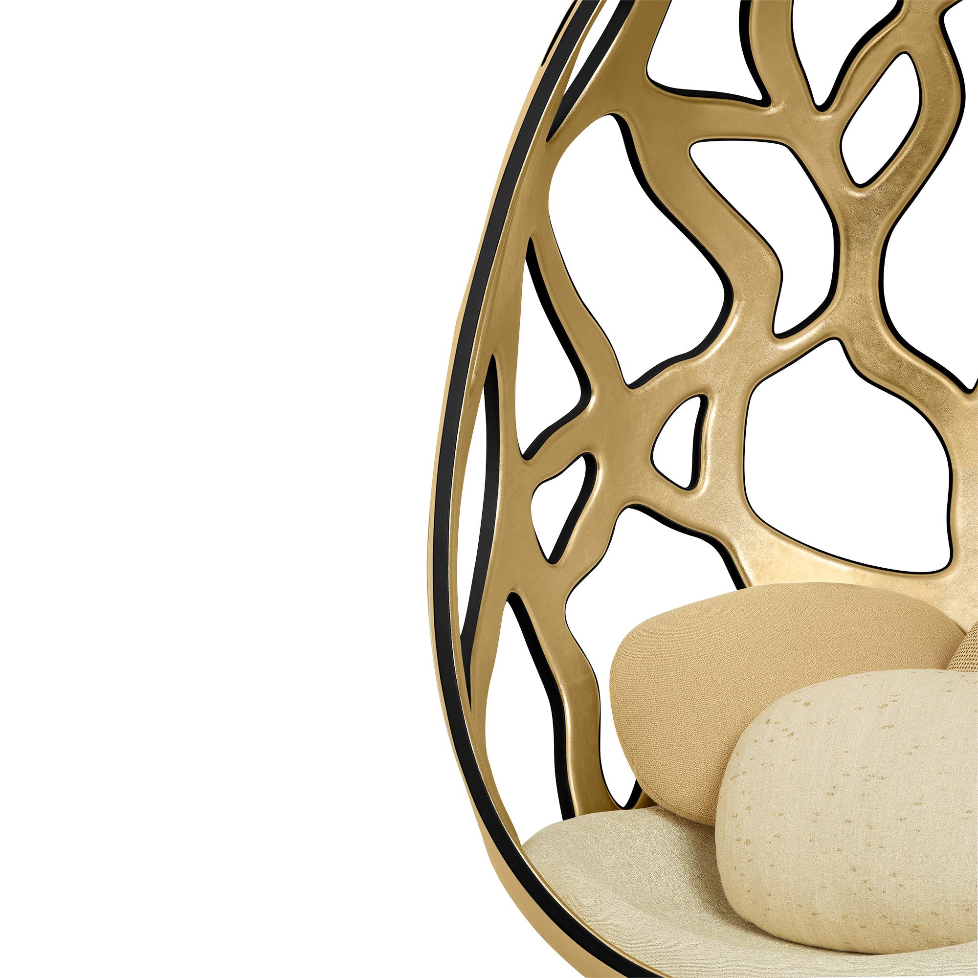 Sillón Cocoon de Campana Brothers Piel de becerro Baúles, Viaje y Hogar Hogar y Decoración de mesa Muebles | LOUIS VUITTON (Zoom de producto)