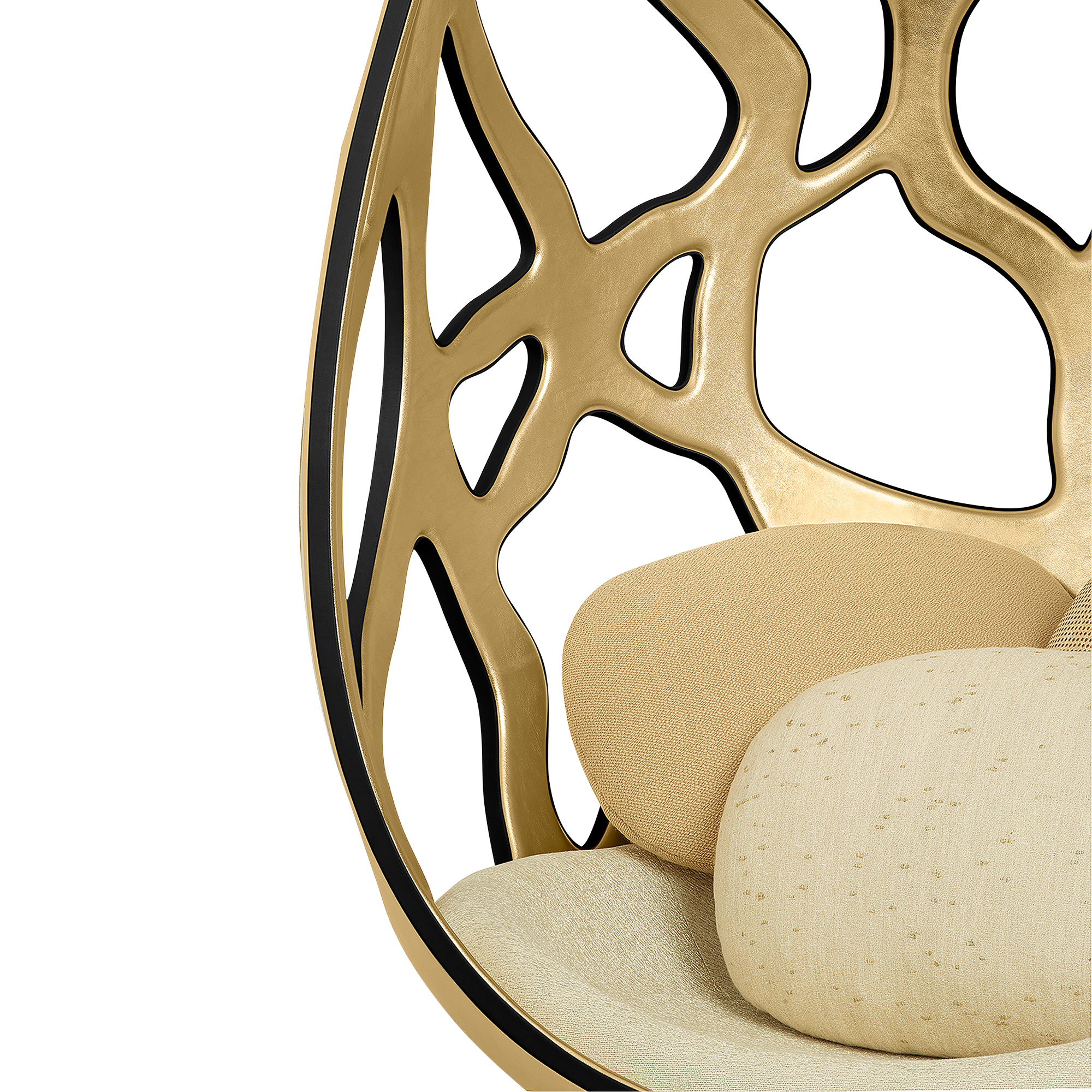 Sillón Cocoon de Campana Brothers Piel de becerro Baúles, Viaje y Hogar Hogar y Decoración de mesa Muebles | LOUIS VUITTON (Zoom de producto)